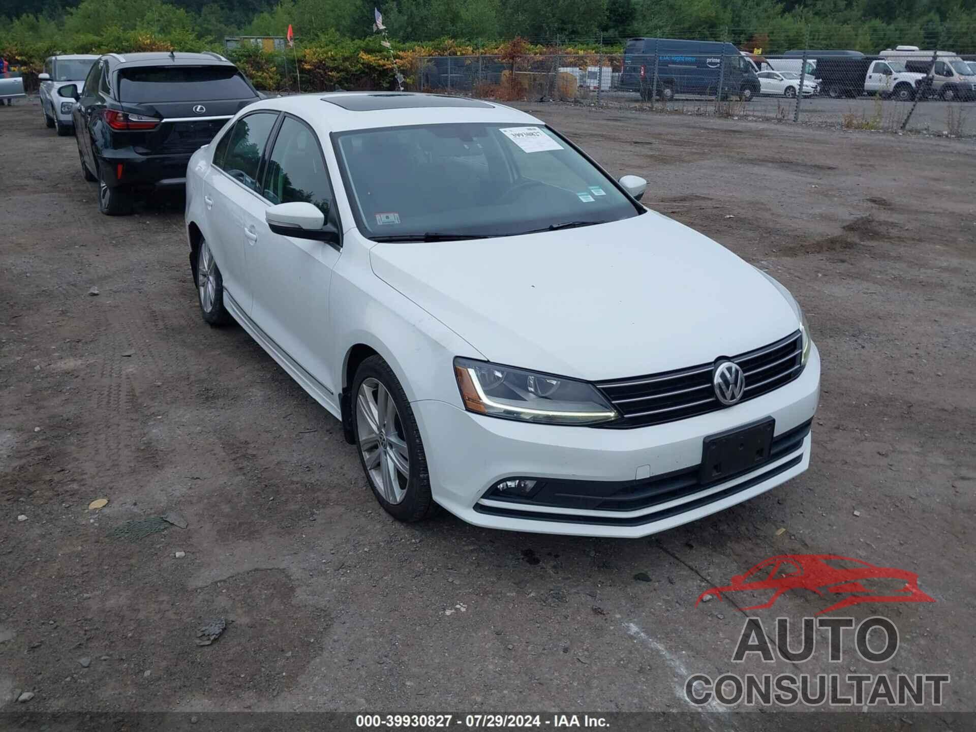 VOLKSWAGEN JETTA 2017 - 3VWL17AJ2HM374965