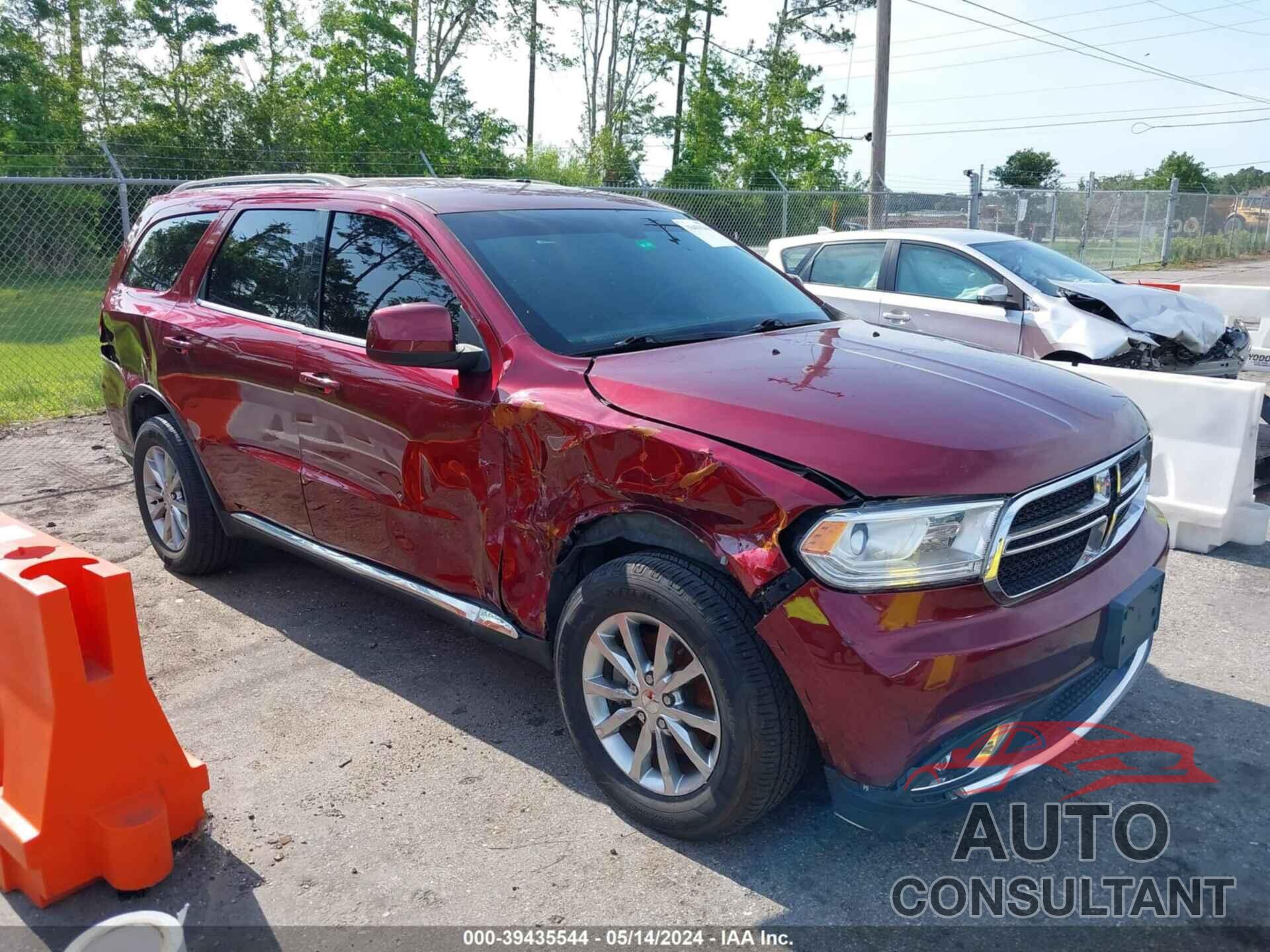 DODGE DURANGO 2018 - 1C4RDJAG8JC222119