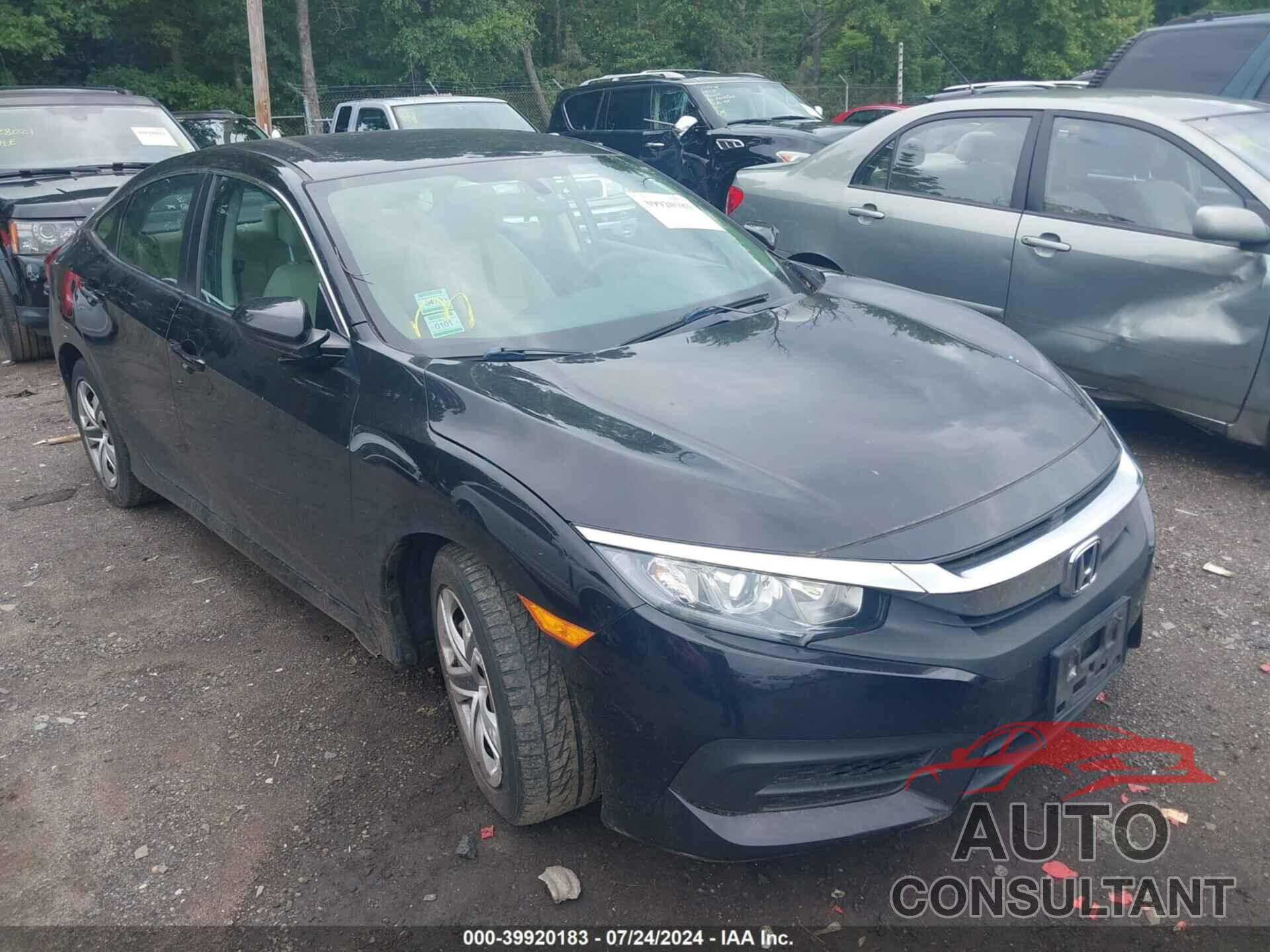 HONDA CIVIC 2016 - 19XFC2F50GE250680