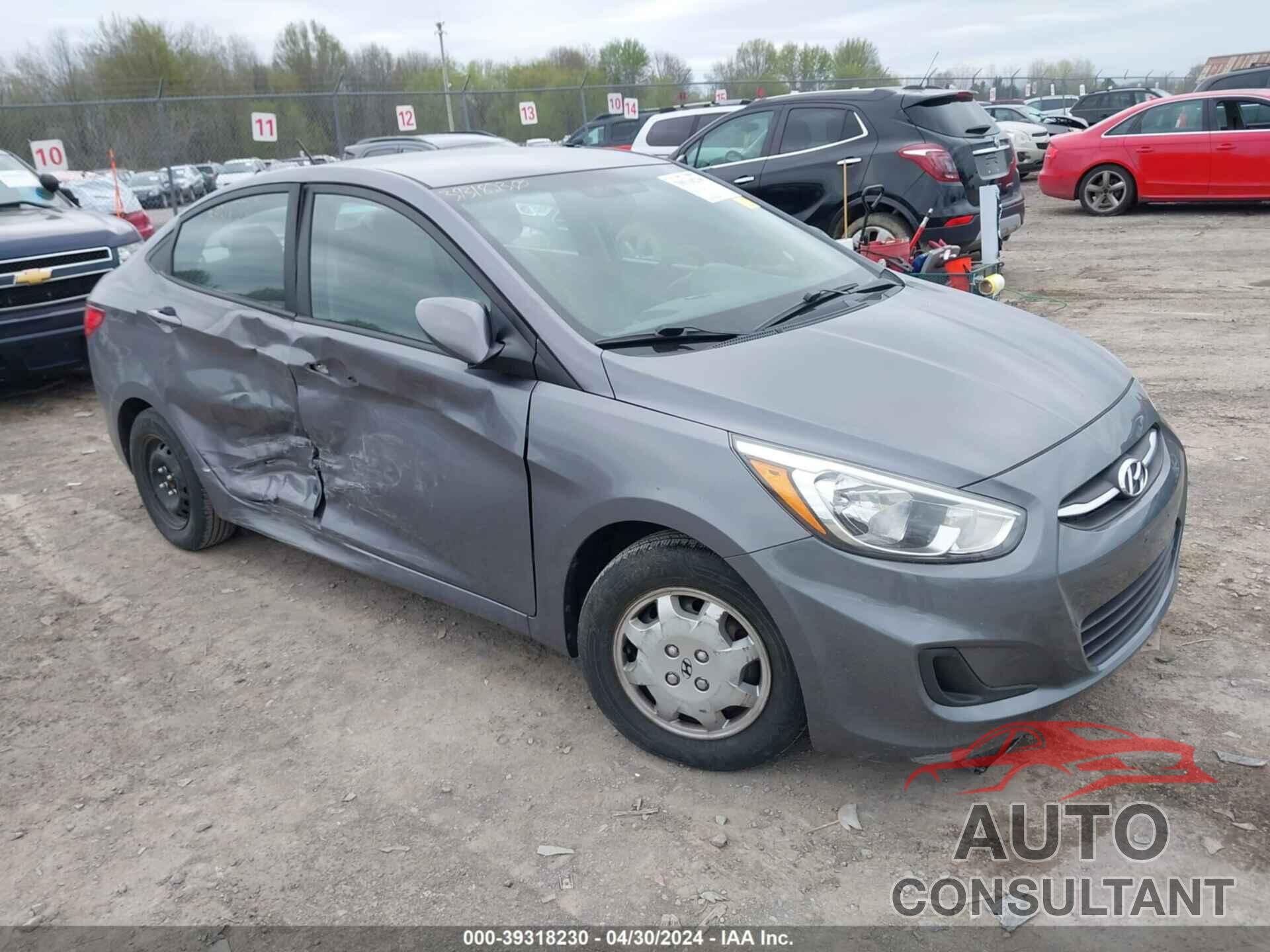 HYUNDAI ACCENT 2017 - KMHCT4AE0HU206165