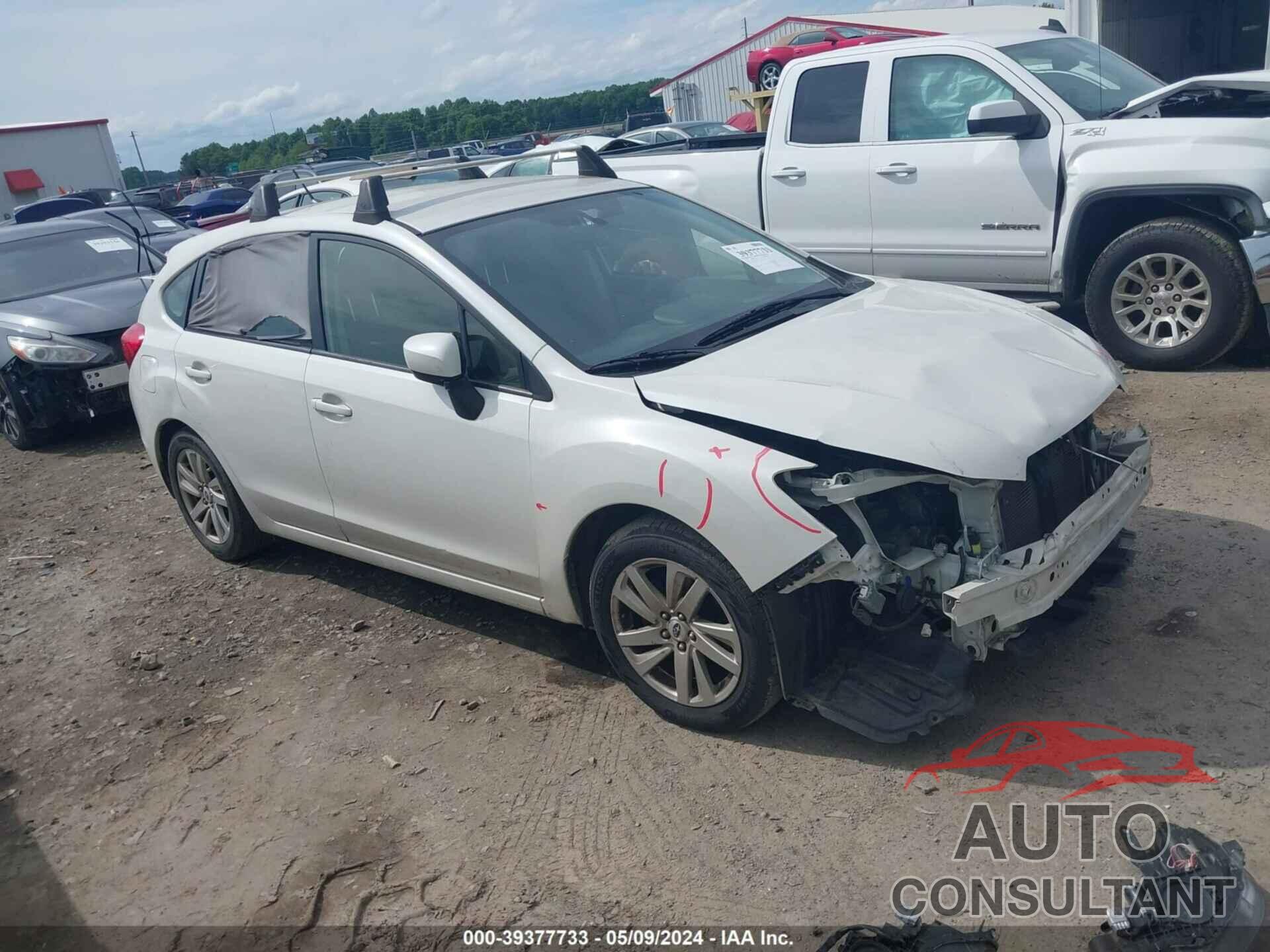 SUBARU IMPREZA 2016 - JF1GPAB62G8225345