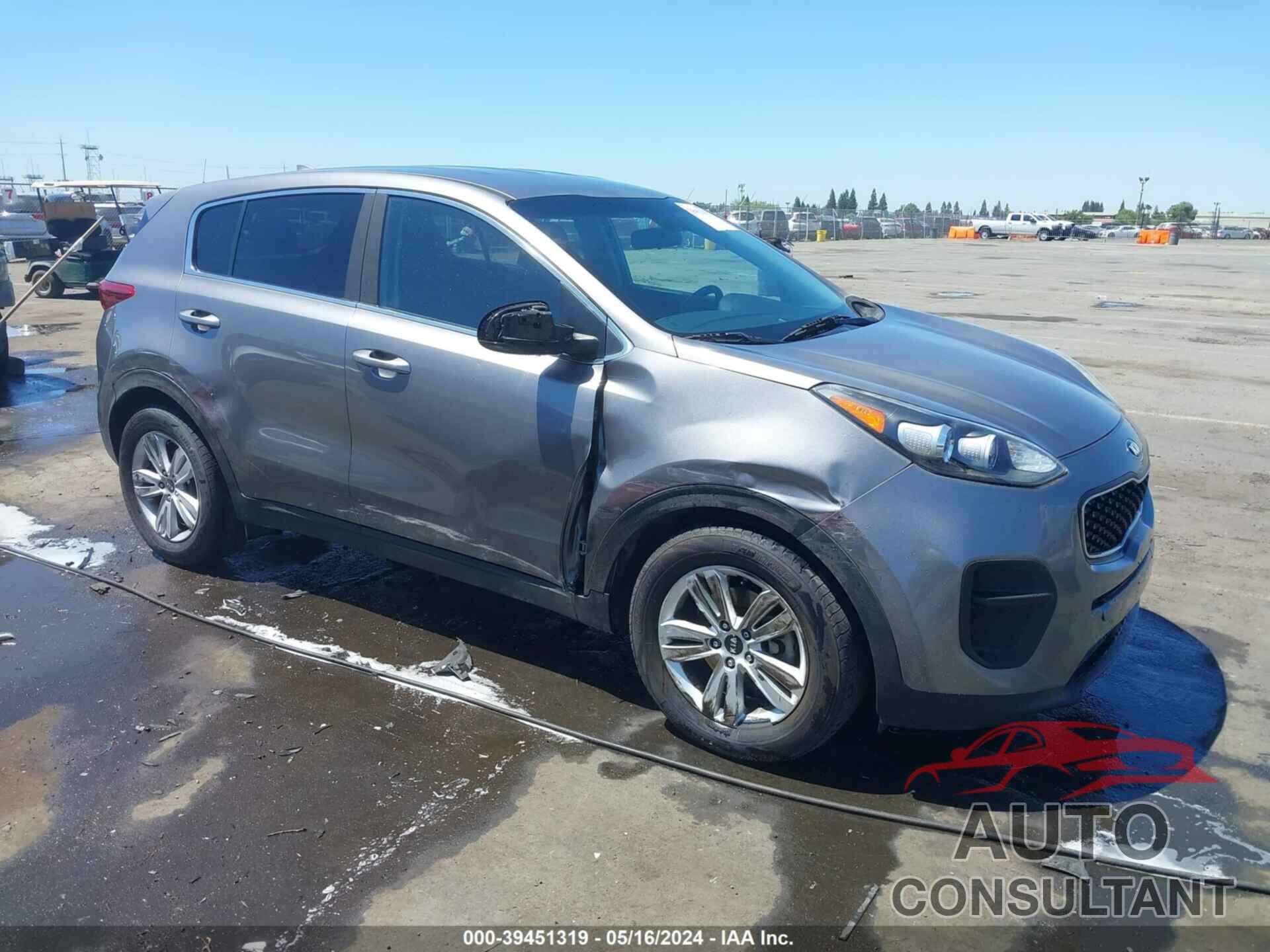 KIA SPORTAGE 2018 - KNDPM3AC9J7449215