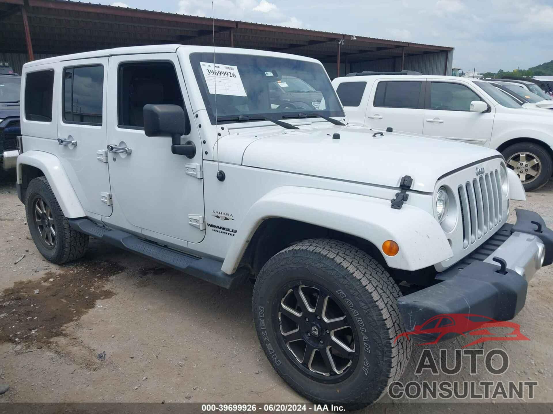 JEEP WRANGLER UNLIMITED 2017 - 1C4BJWEG2HL751657