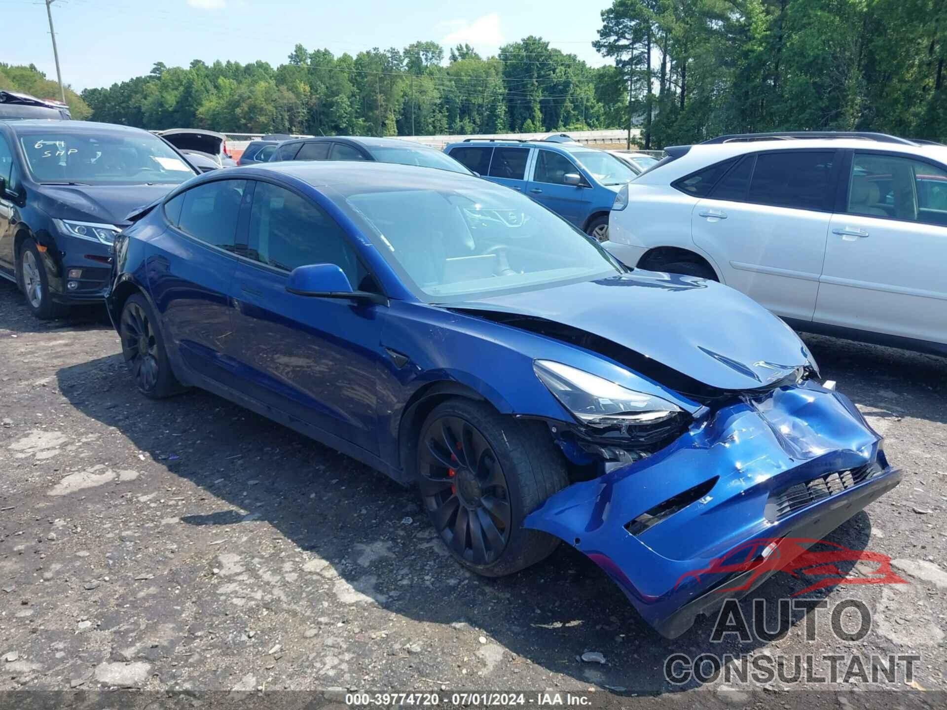 TESLA MODEL 3 2022 - 5YJ3E1EC6NF261164