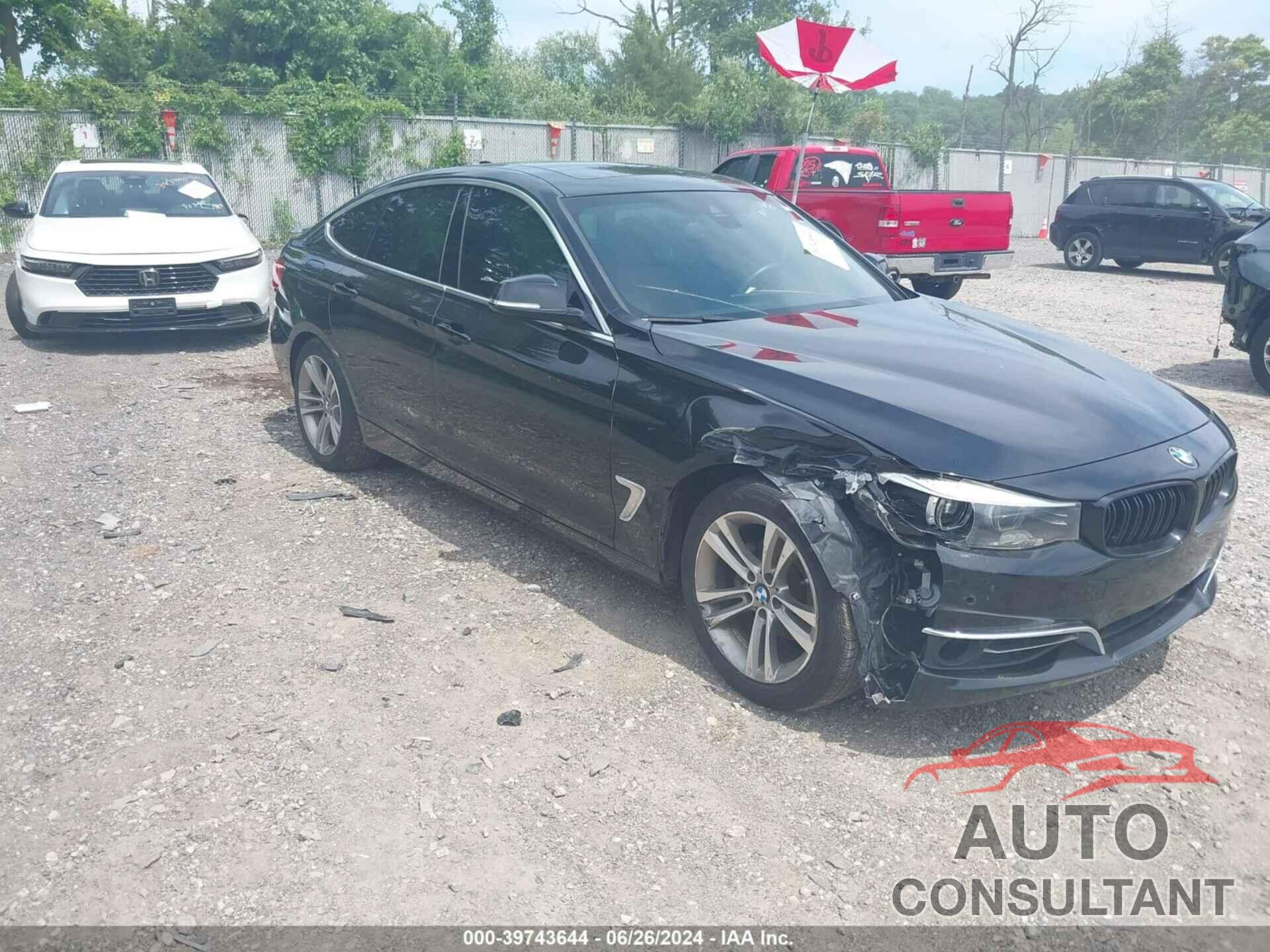 BMW 330I GRAN TURISMO 2017 - WBA8Z9C37HG827187