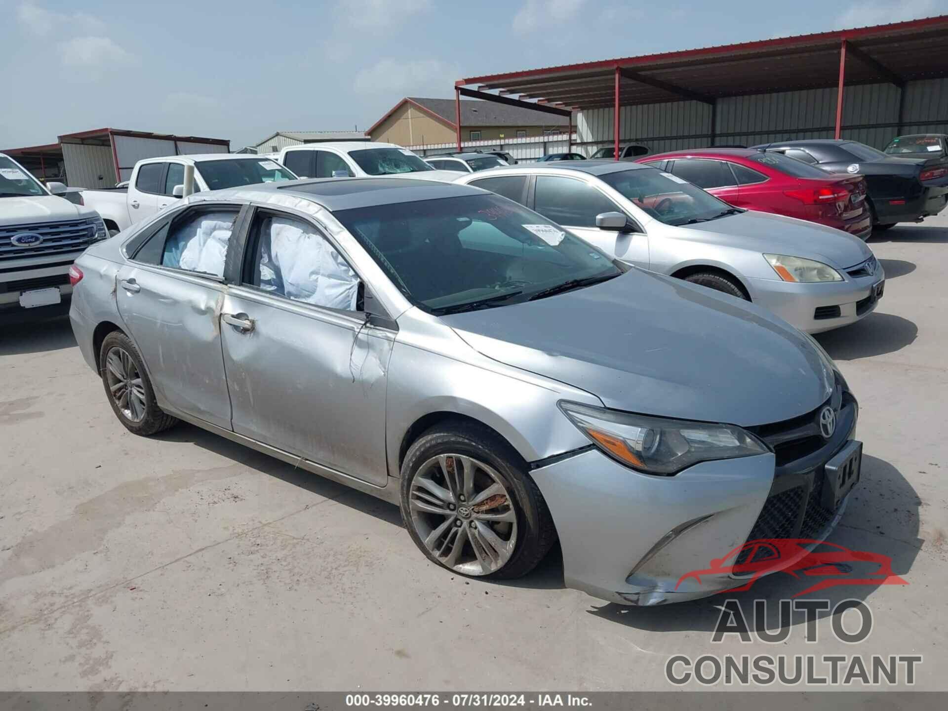 TOYOTA CAMRY 2017 - 4T1BF1FK6HU433540