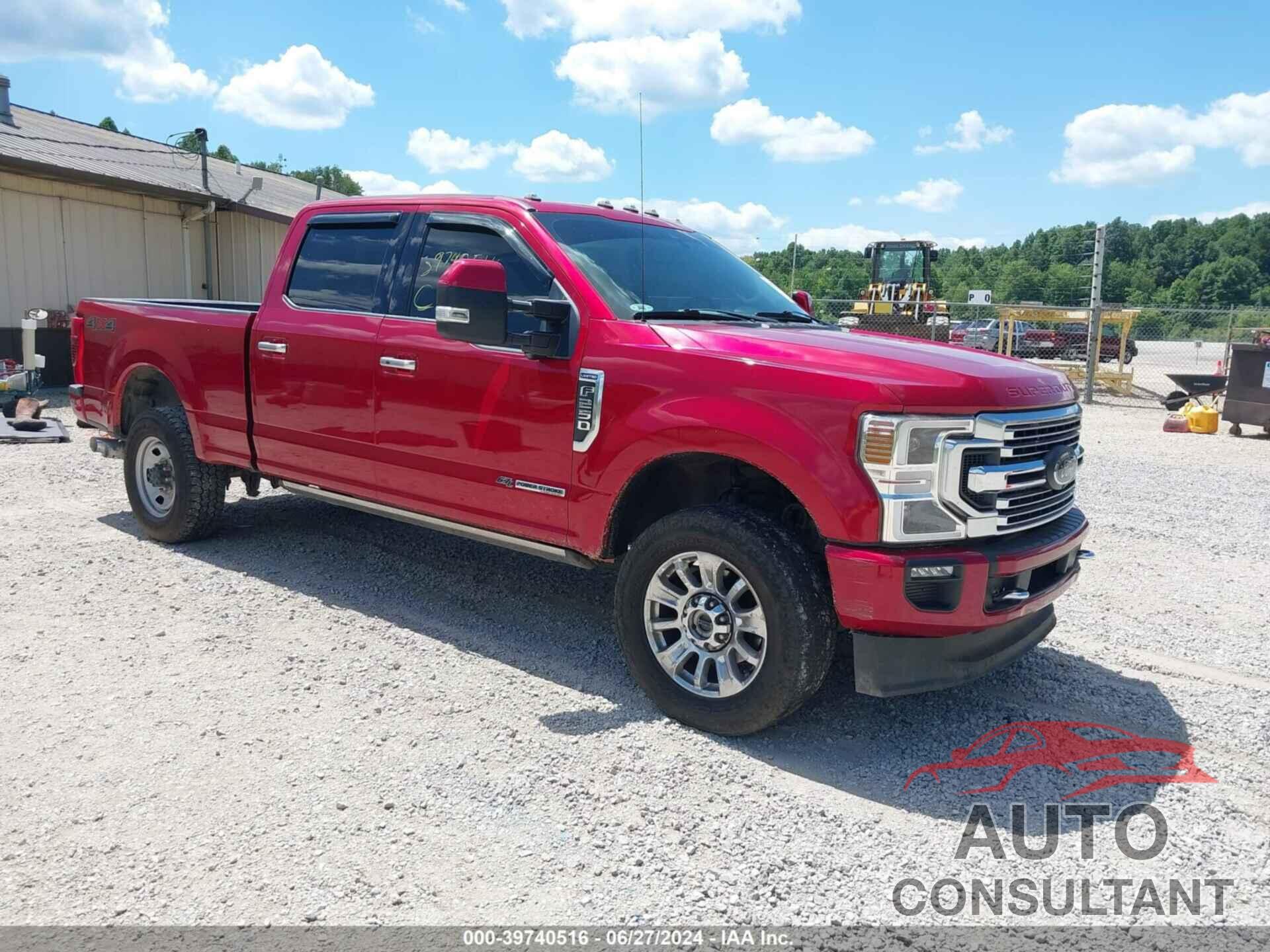 FORD F-250 2020 - 1FT8W2BT4LEE04530