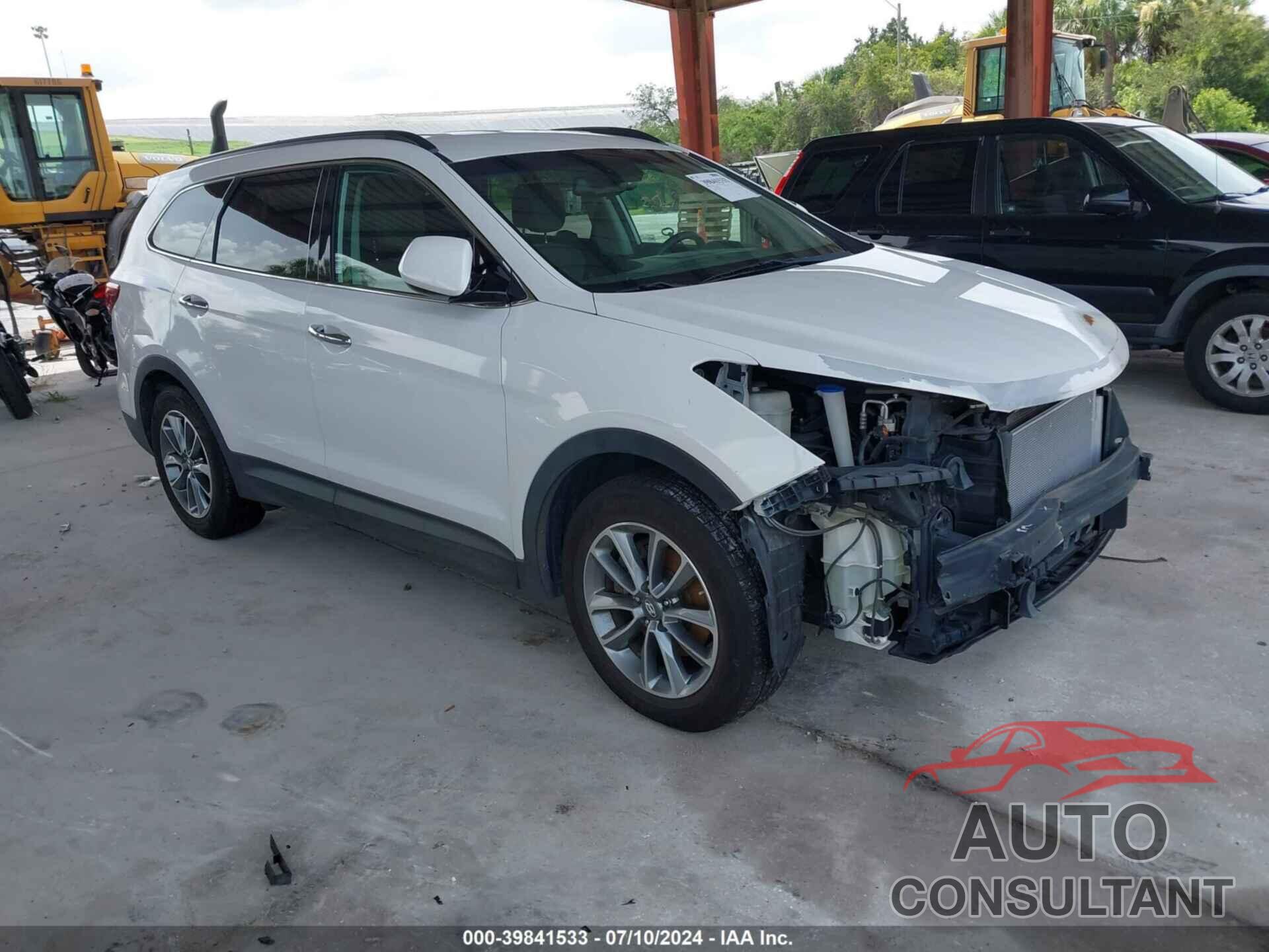 HYUNDAI SANTA FE 2017 - KM8SM4HF9HU184299