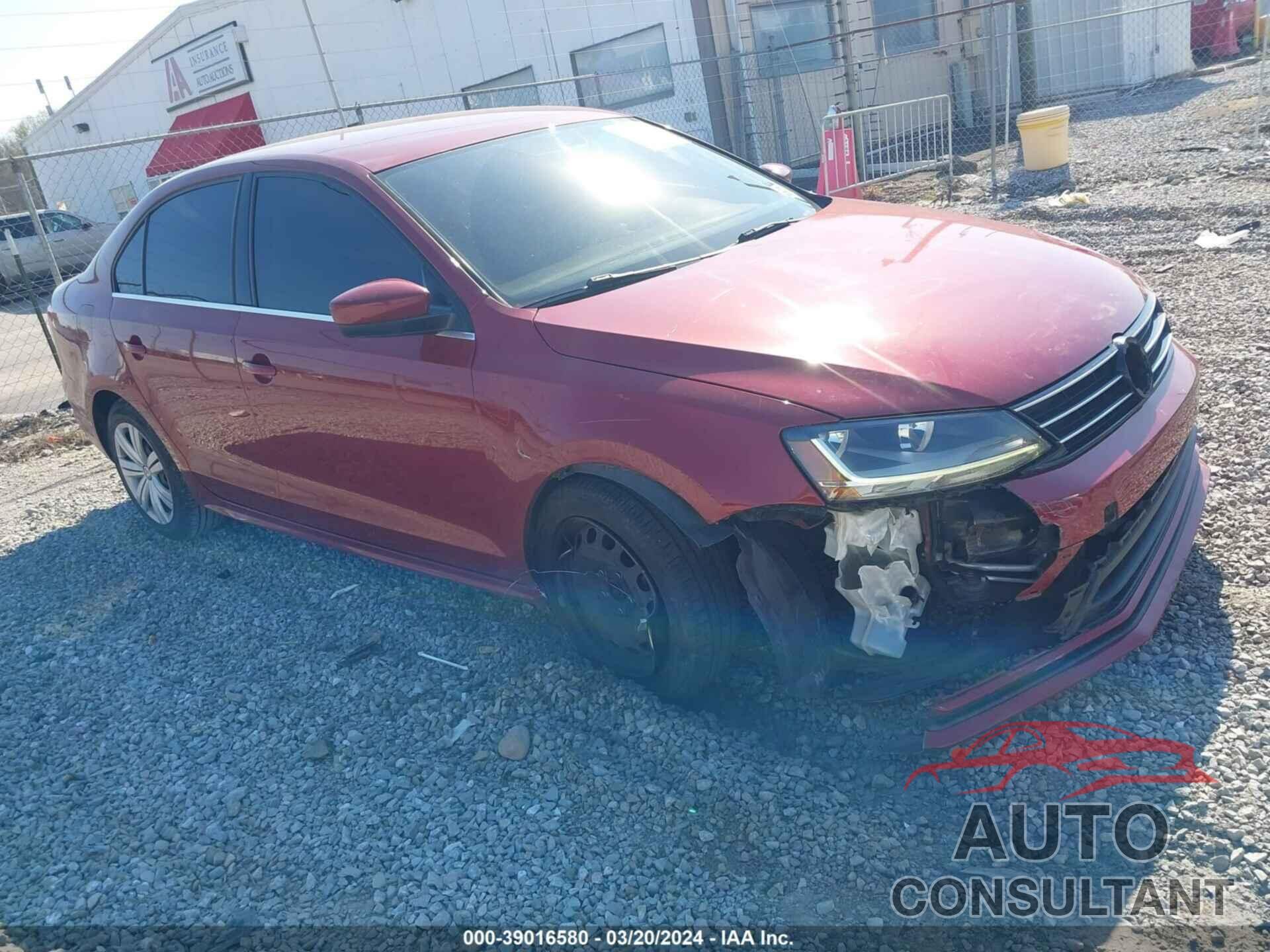 VOLKSWAGEN JETTA 2017 - 3VW2B7AJ3HM377107