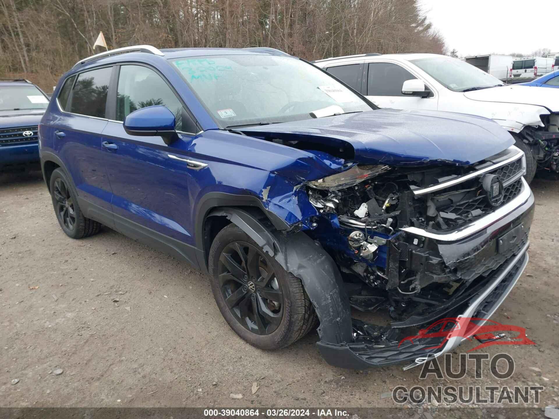 VOLKSWAGEN TAOS 2022 - 3VVLX7B26NM099025