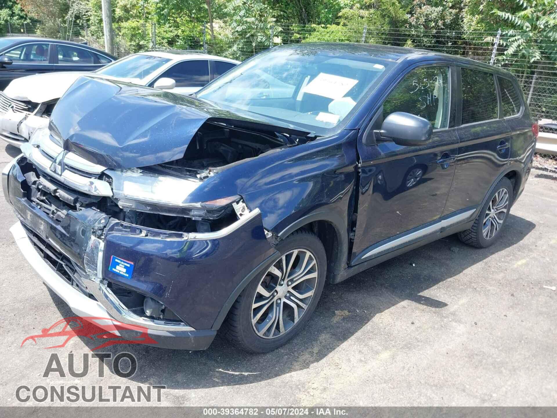 MITSUBISHI OUTLANDER 2017 - JA4AD2A36HZ067779
