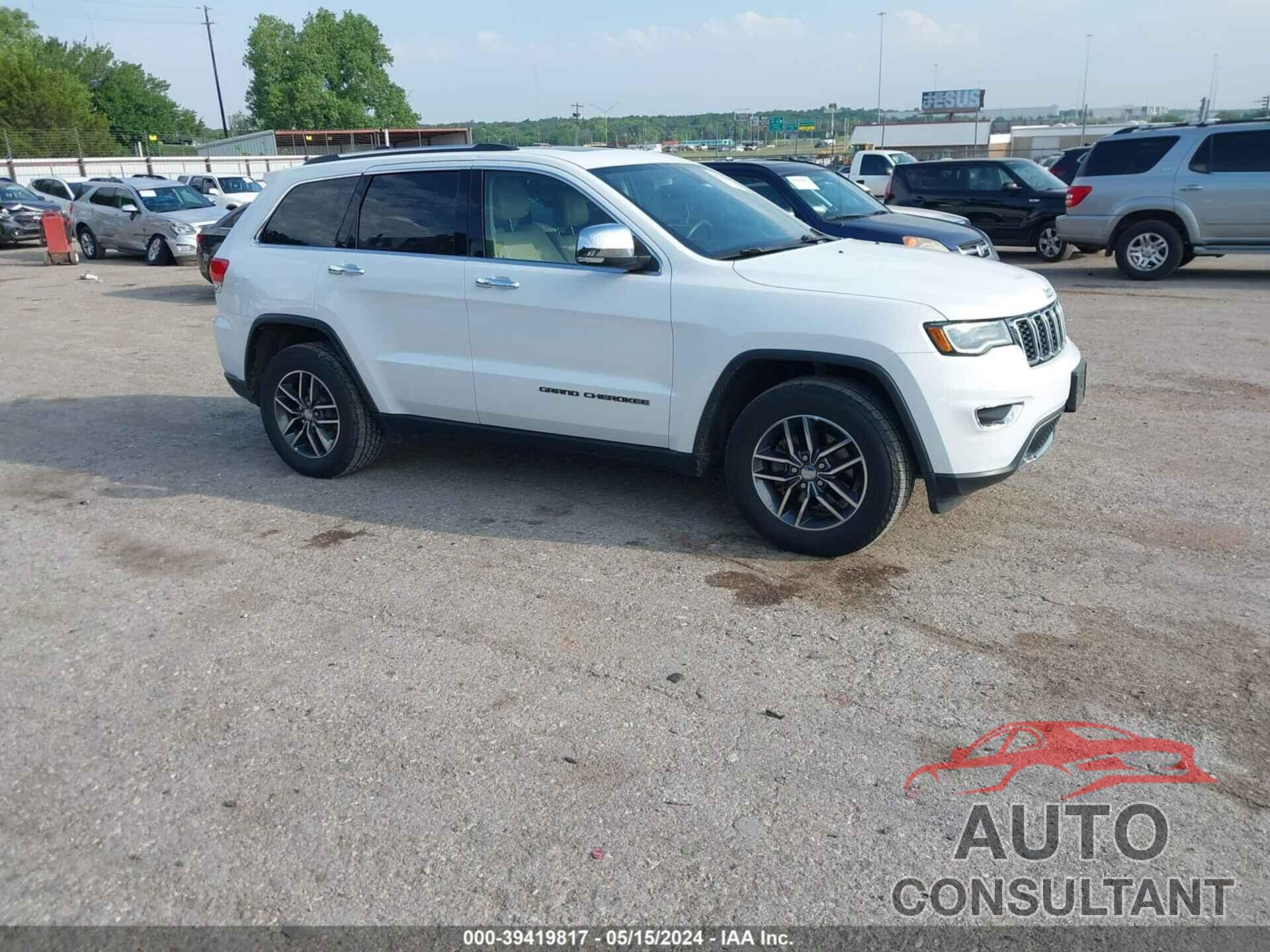 JEEP GRAND CHEROKEE 2017 - 1C4RJEBG6HC920480