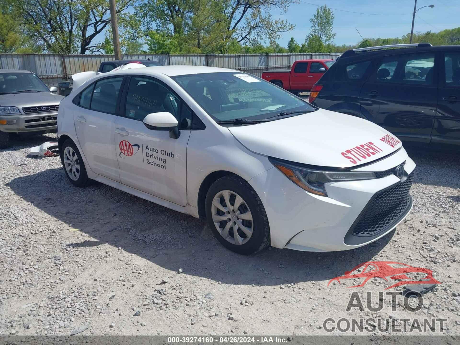 TOYOTA COROLLA 2021 - 5YFEPMAE2MP162369
