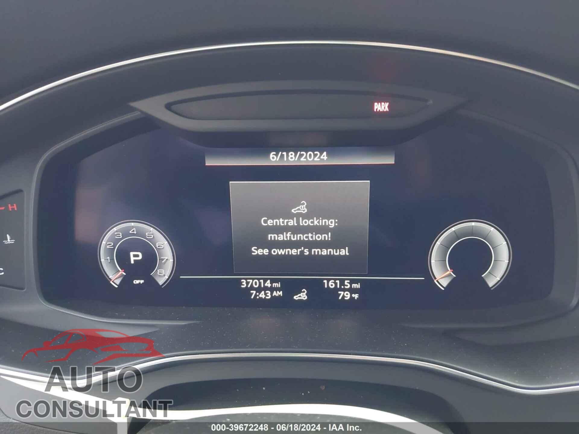 AUDI A7 2019 - WAUV2AF21KN065702