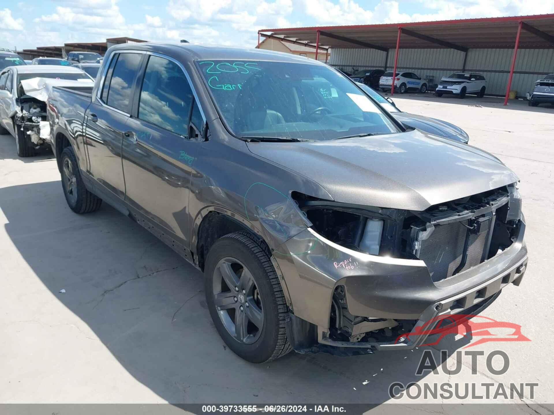 HONDA RIDGELINE 2022 - 5FPYK3F53NB024259