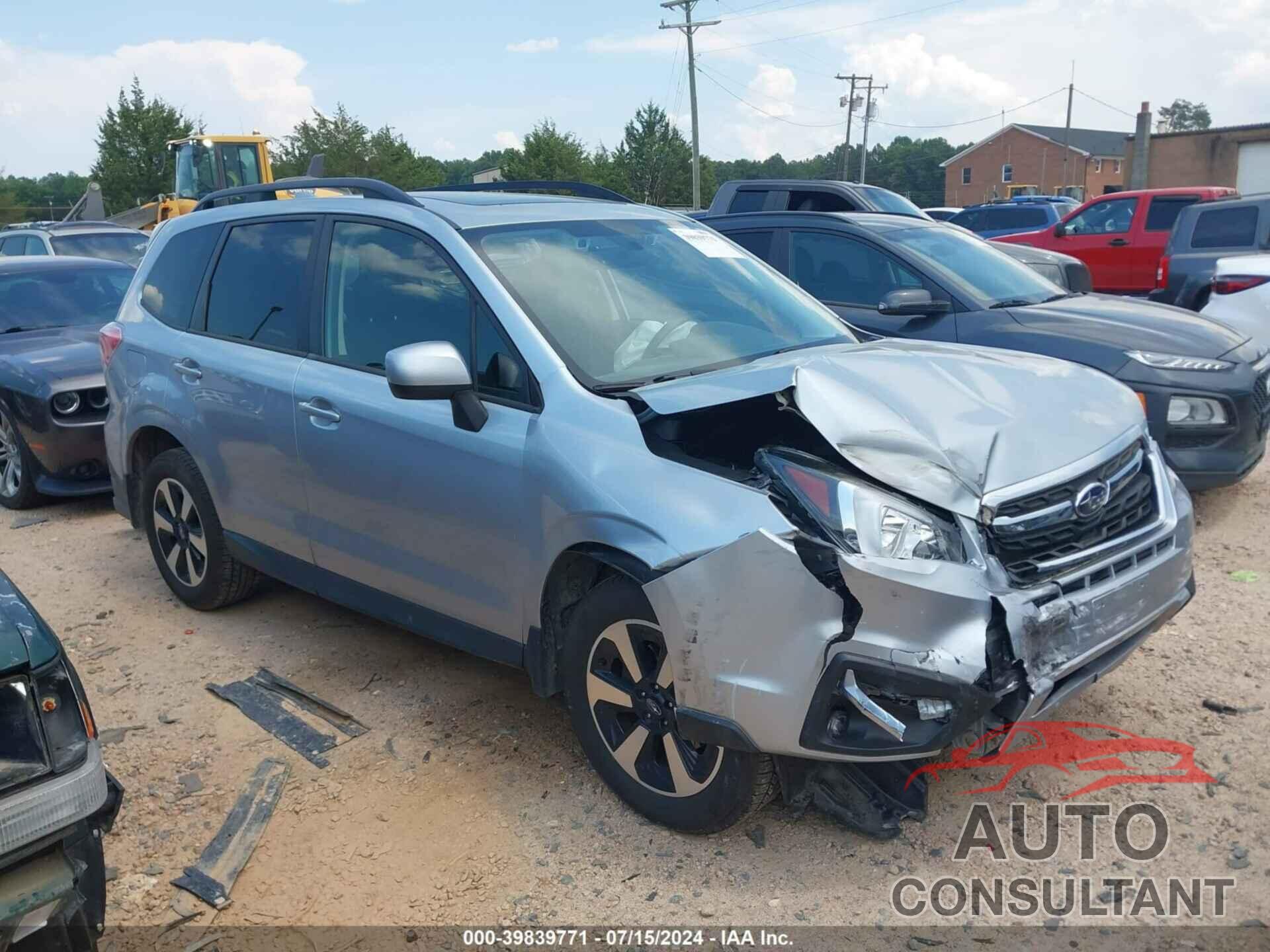 SUBARU FORESTER 2017 - JF2SJAGC1HH595189