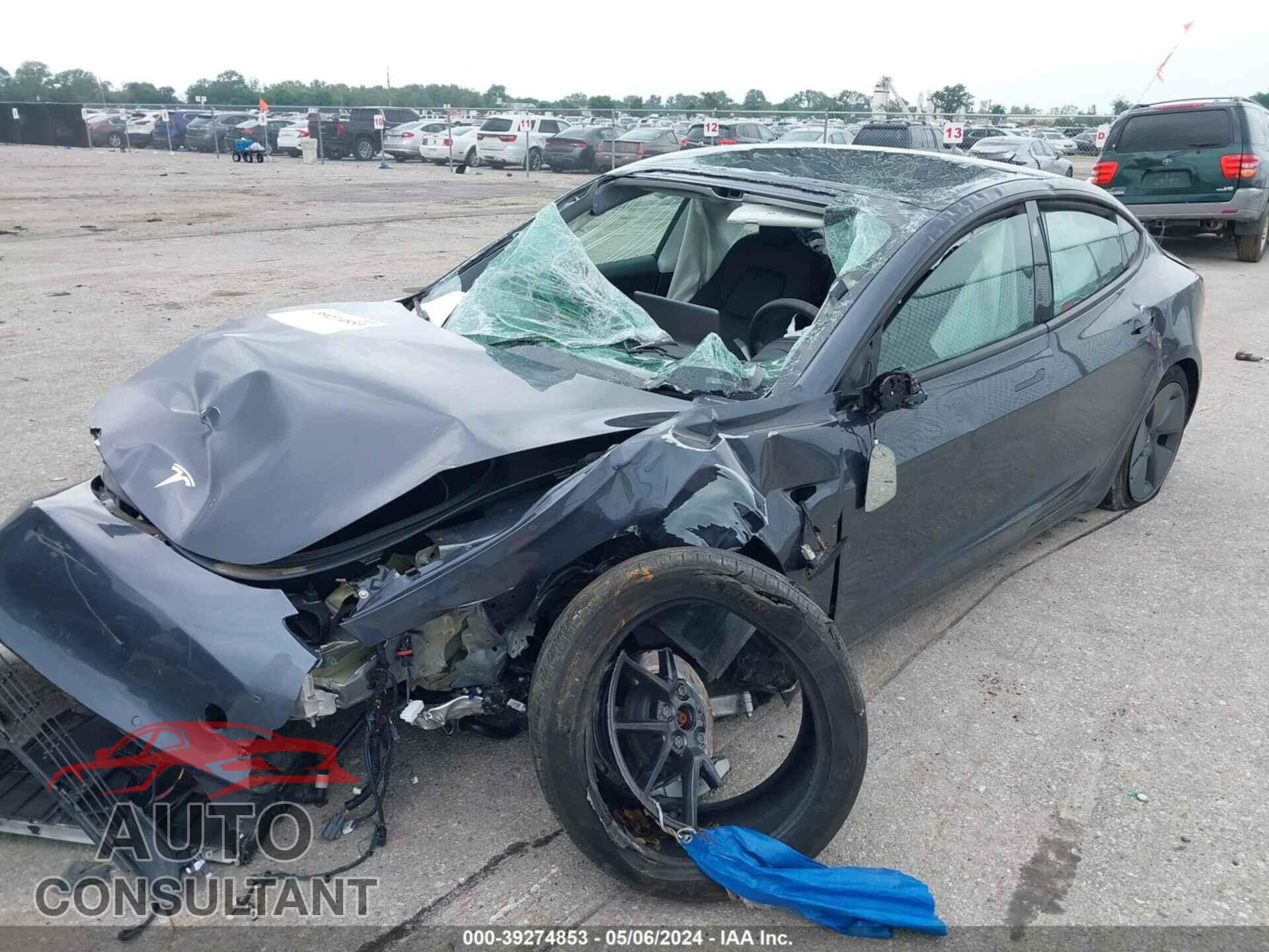 TESLA MODEL 3 2021 - 5YJ3E1EB0MF006838