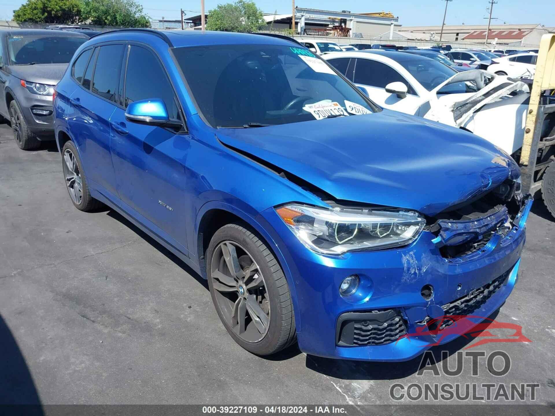 BMW X1 2018 - WBXHT3C35J5F89607