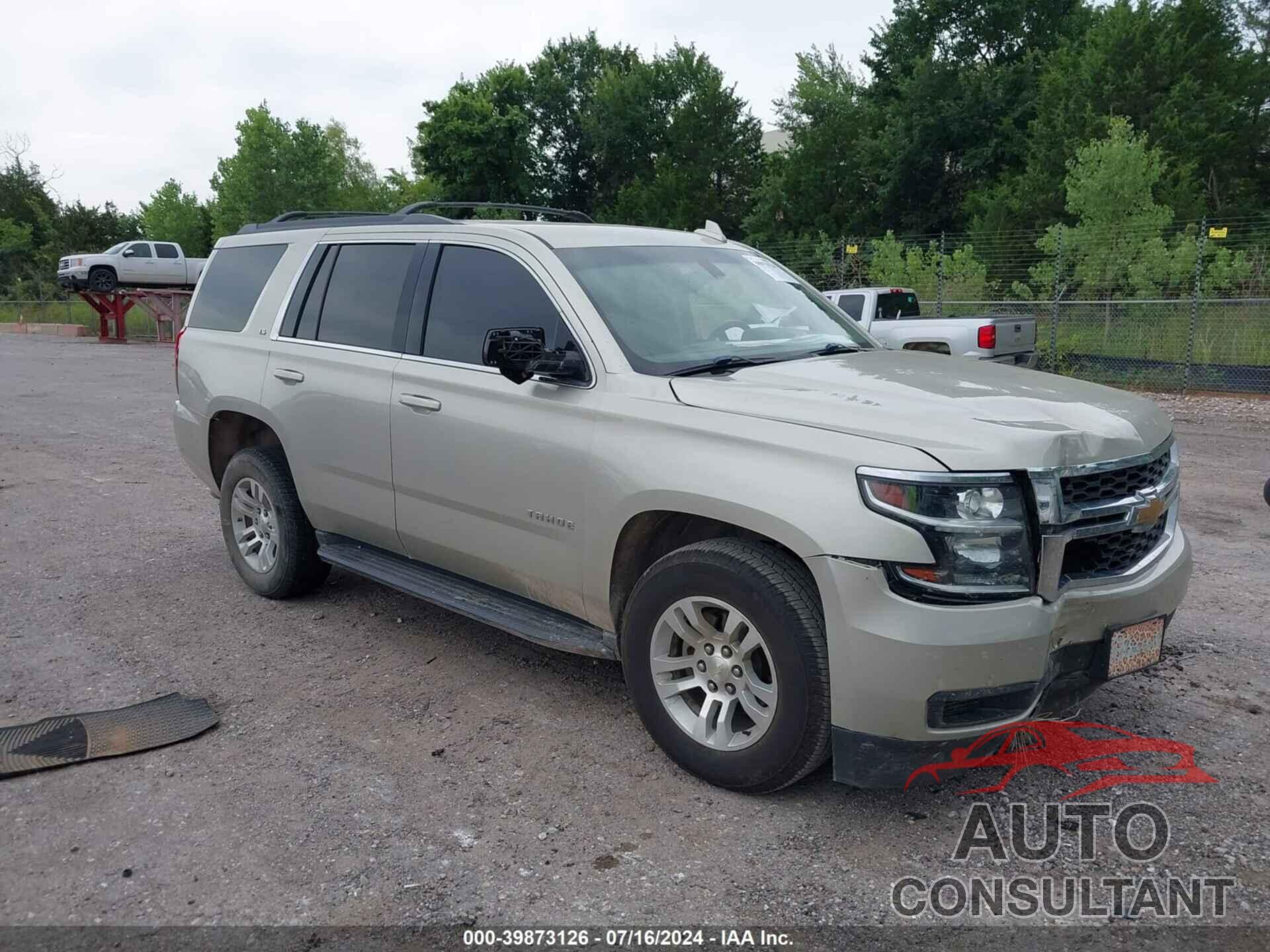 CHEVROLET TAHOE 2016 - 1GNSCAKC8GR293530