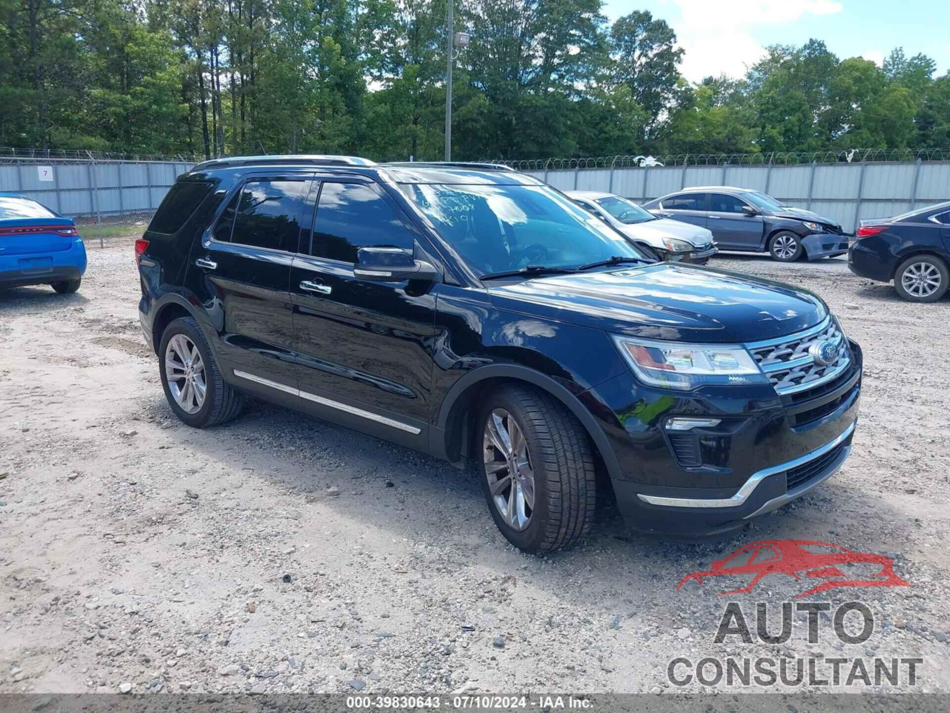 FORD EXPLORER 2018 - 1FM5K7F86JGA87008