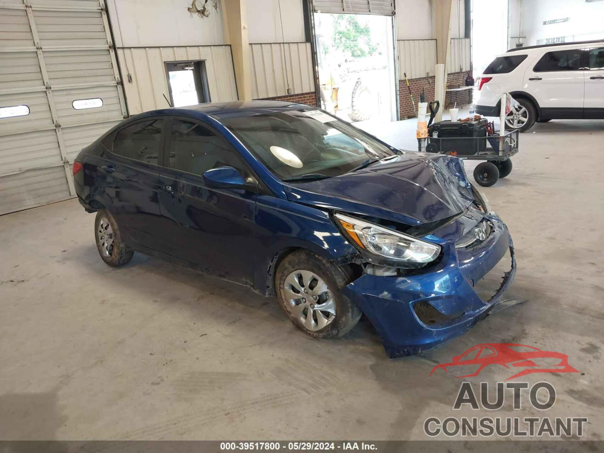 HYUNDAI ACCENT 2017 - KMHCT4AE6HU188402