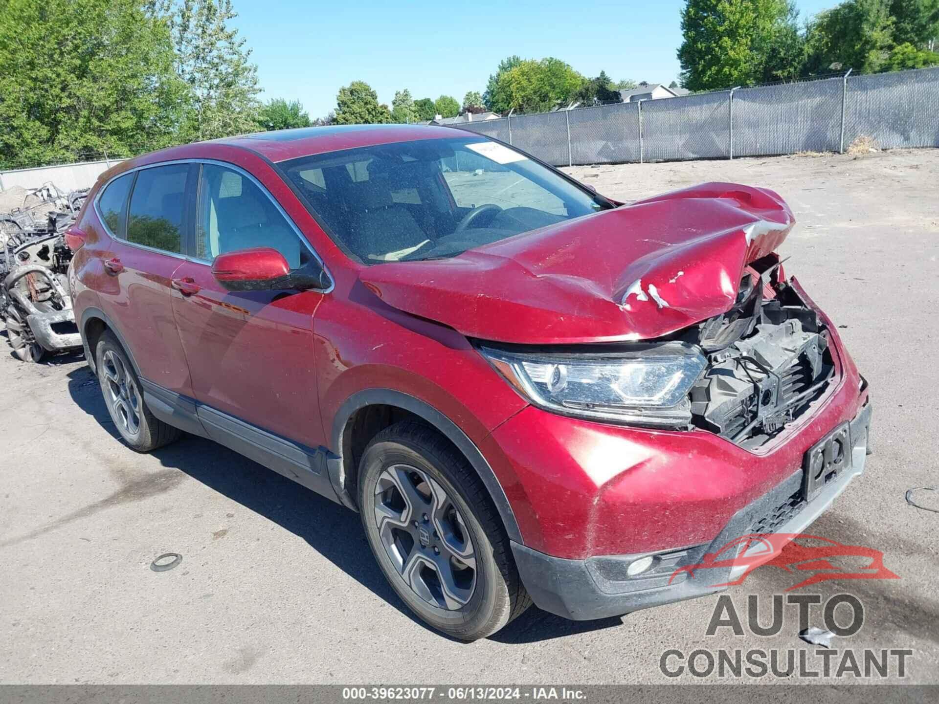 HONDA CR-V 2017 - 2HKRW2H59HH645598