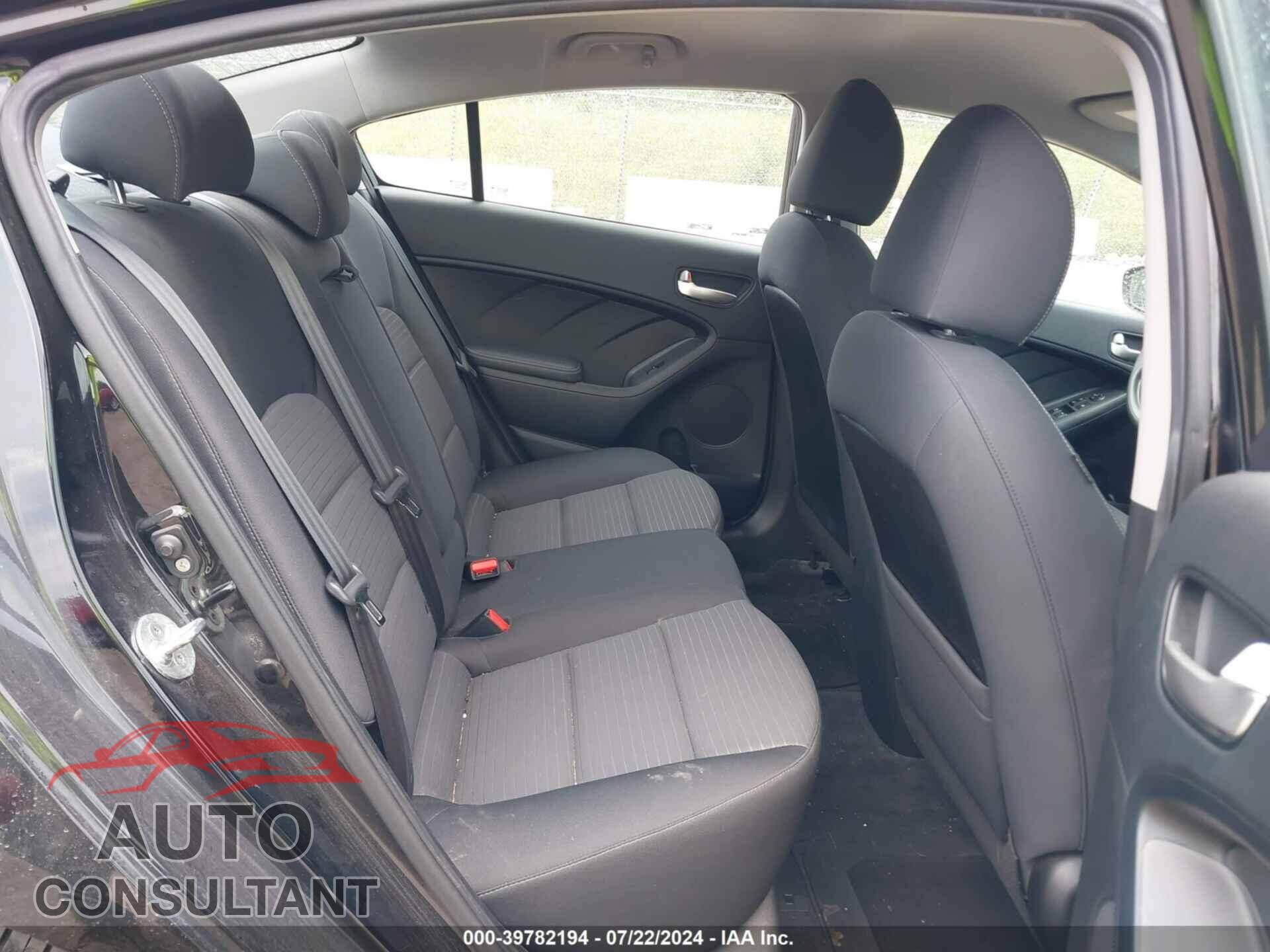 KIA FORTE 2017 - 3KPFL4A78HE011397