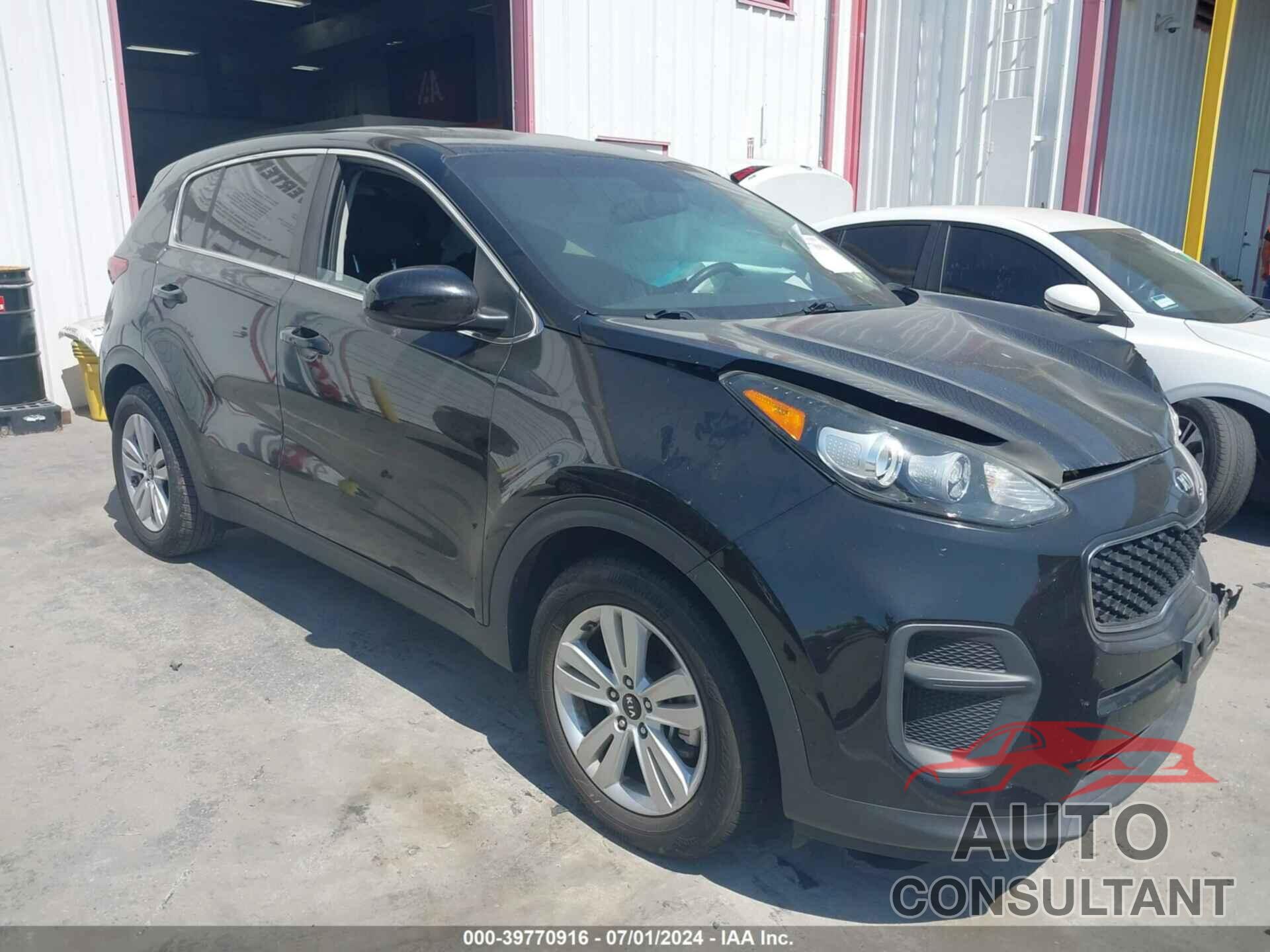 KIA SPORTAGE 2019 - KNDPM3ACXK7568781