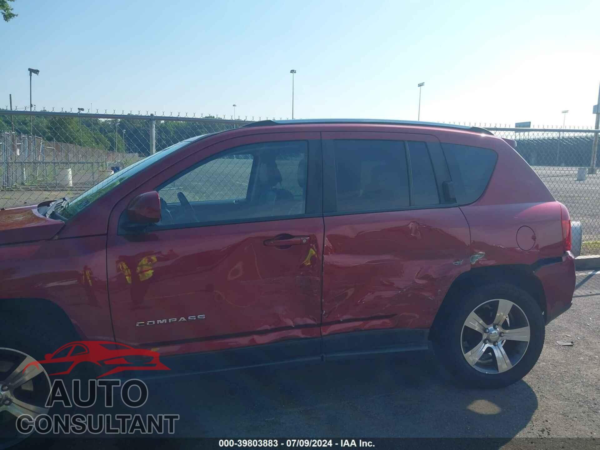JEEP COMPASS 2017 - 1C4NJDEB4HD139864