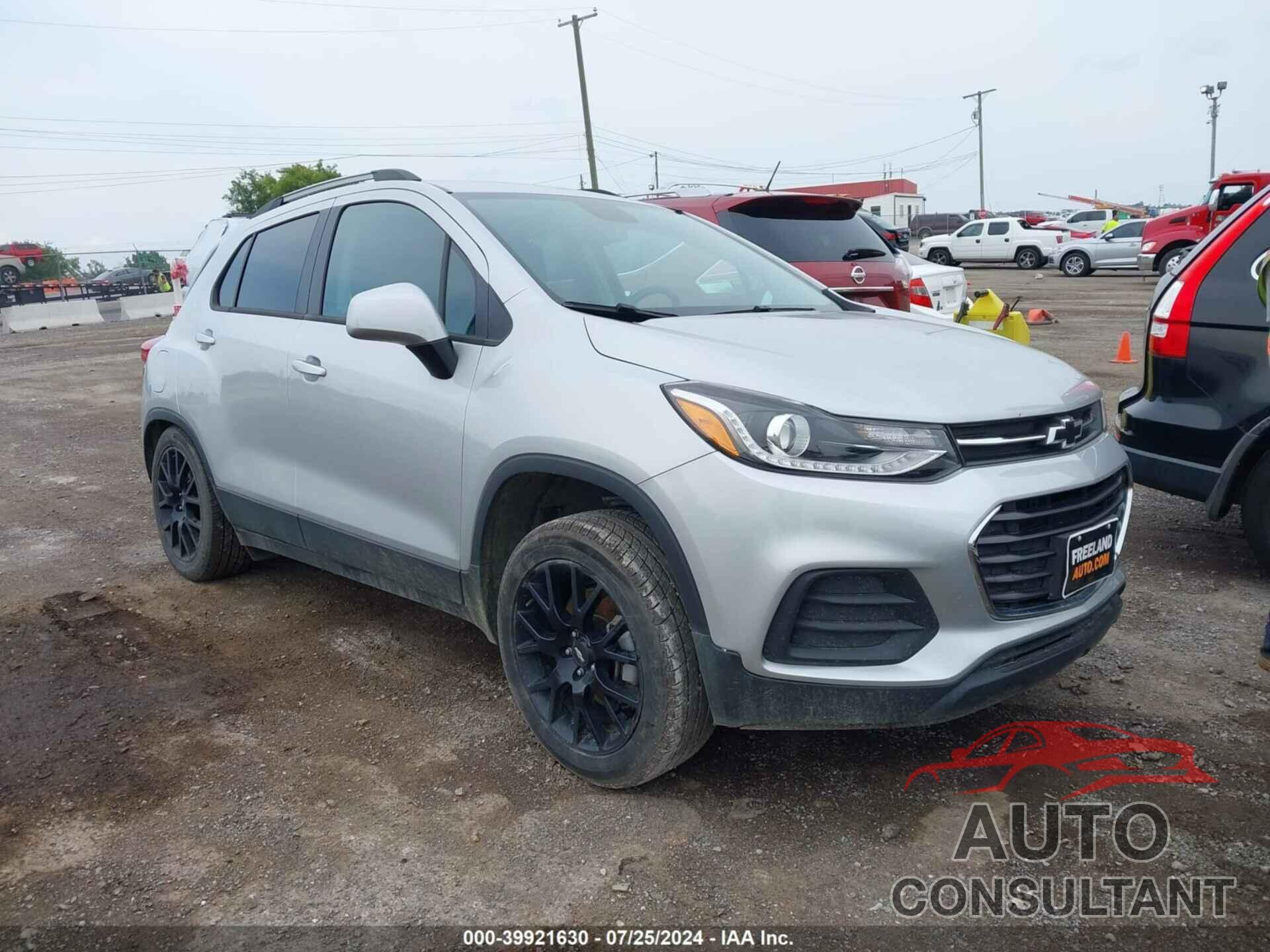 CHEVROLET TRAX 2022 - KL7CJPSM9NB536716