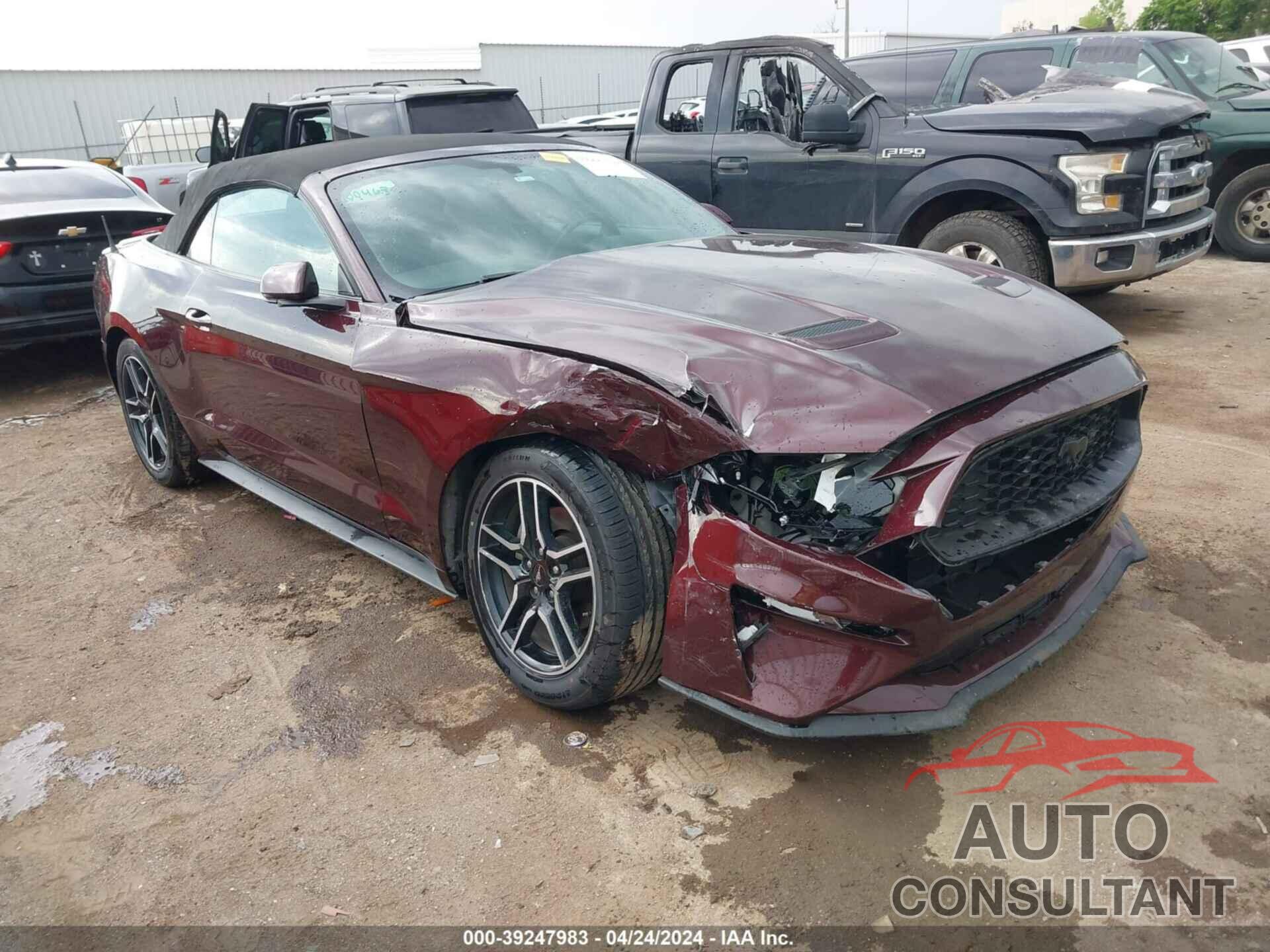 FORD MUSTANG 2018 - 1FATP8UH0J5136534