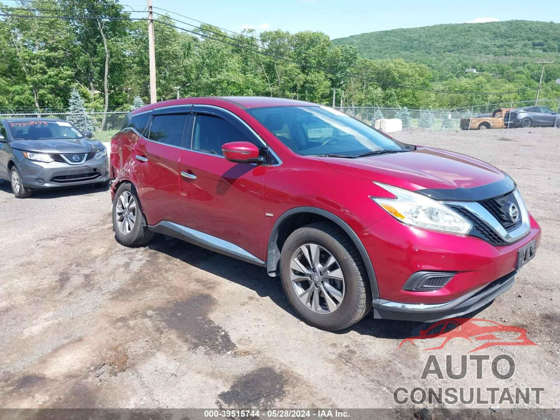 NISSAN MURANO 2017 - 5N1AZ2MH9HN146817