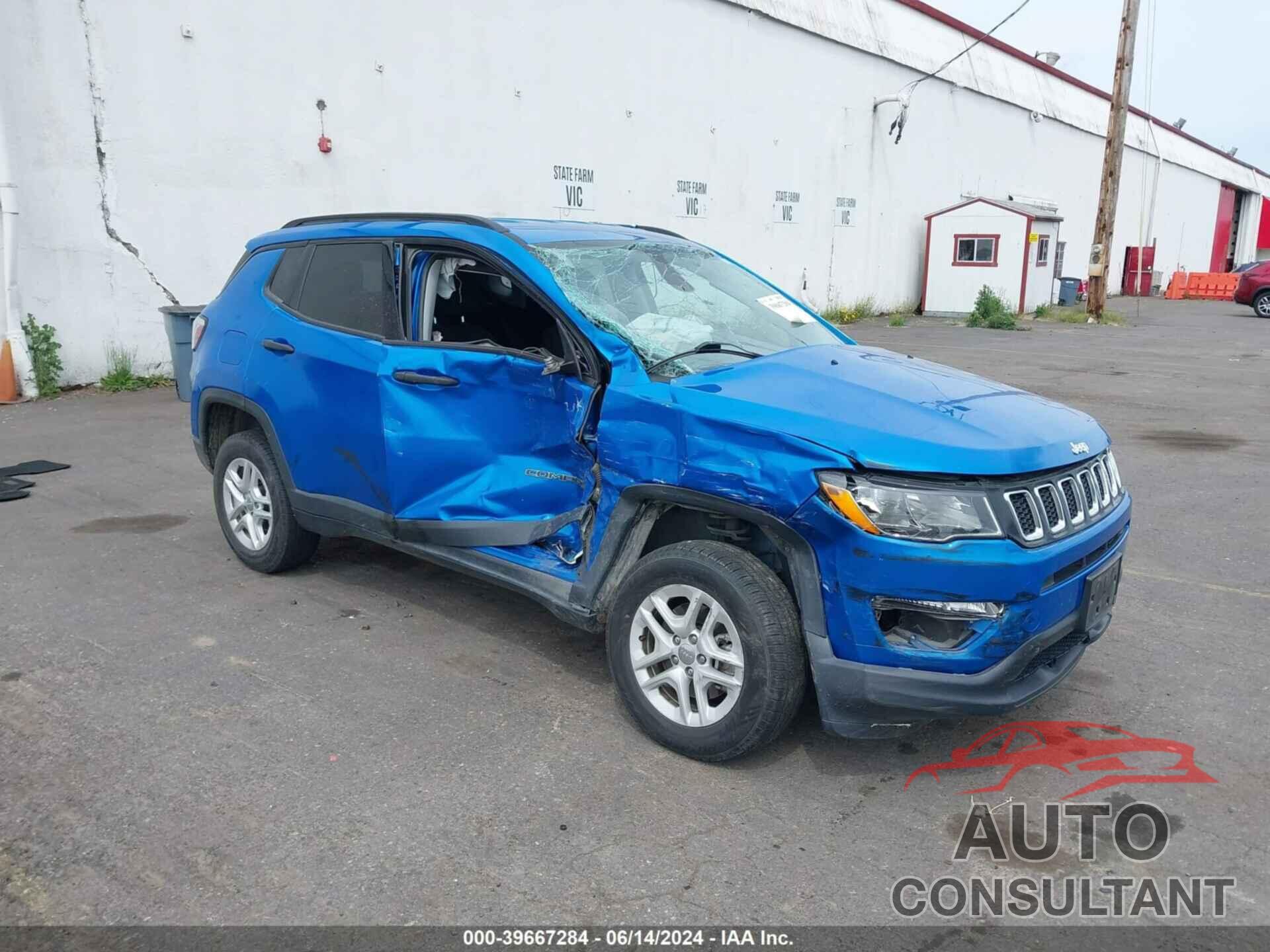 JEEP NEW COMPASS 2017 - 3C4NJDAB2HT647203