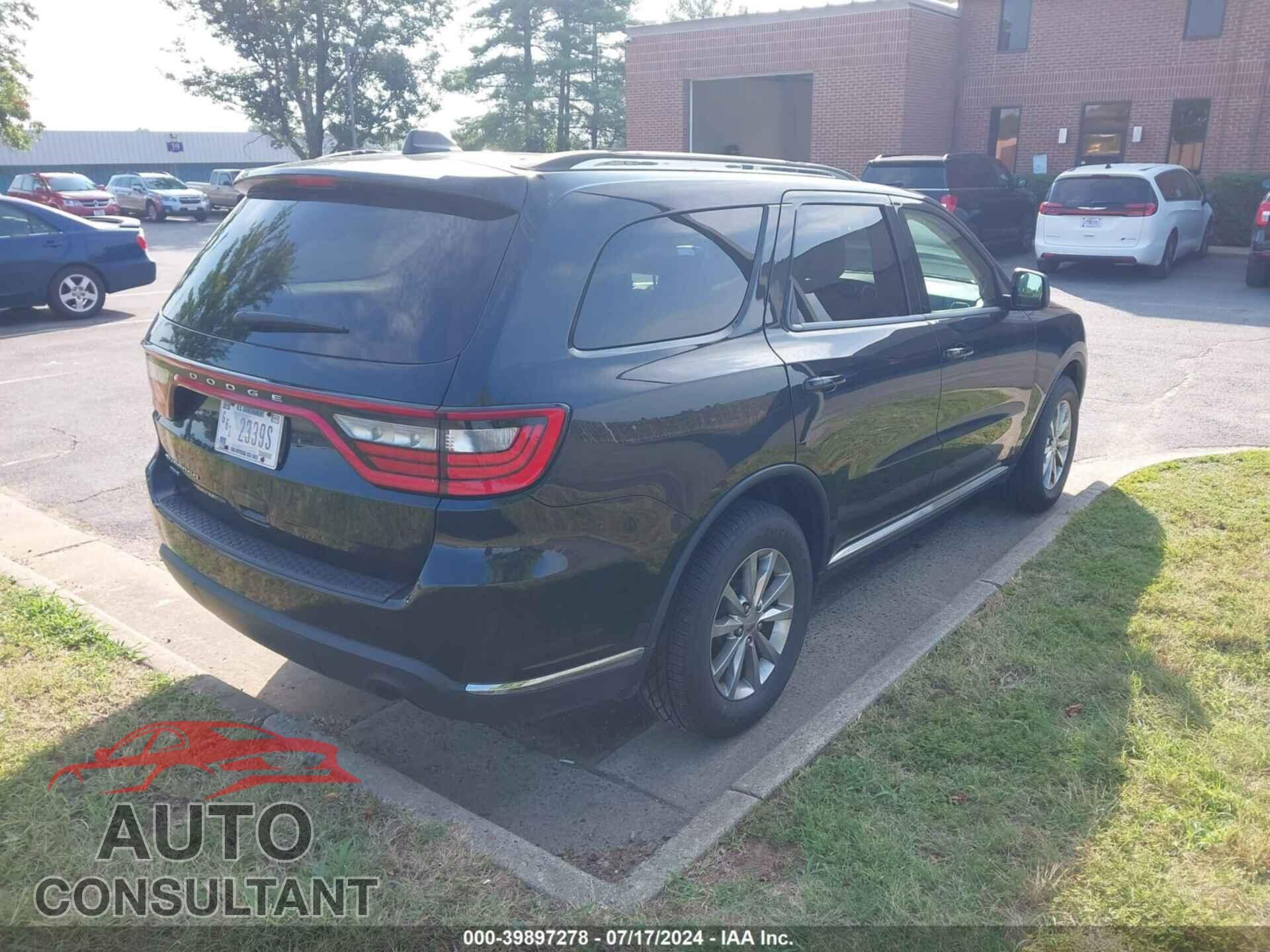 DODGE DURANGO 2016 - 1C4RDJAG1GC433042