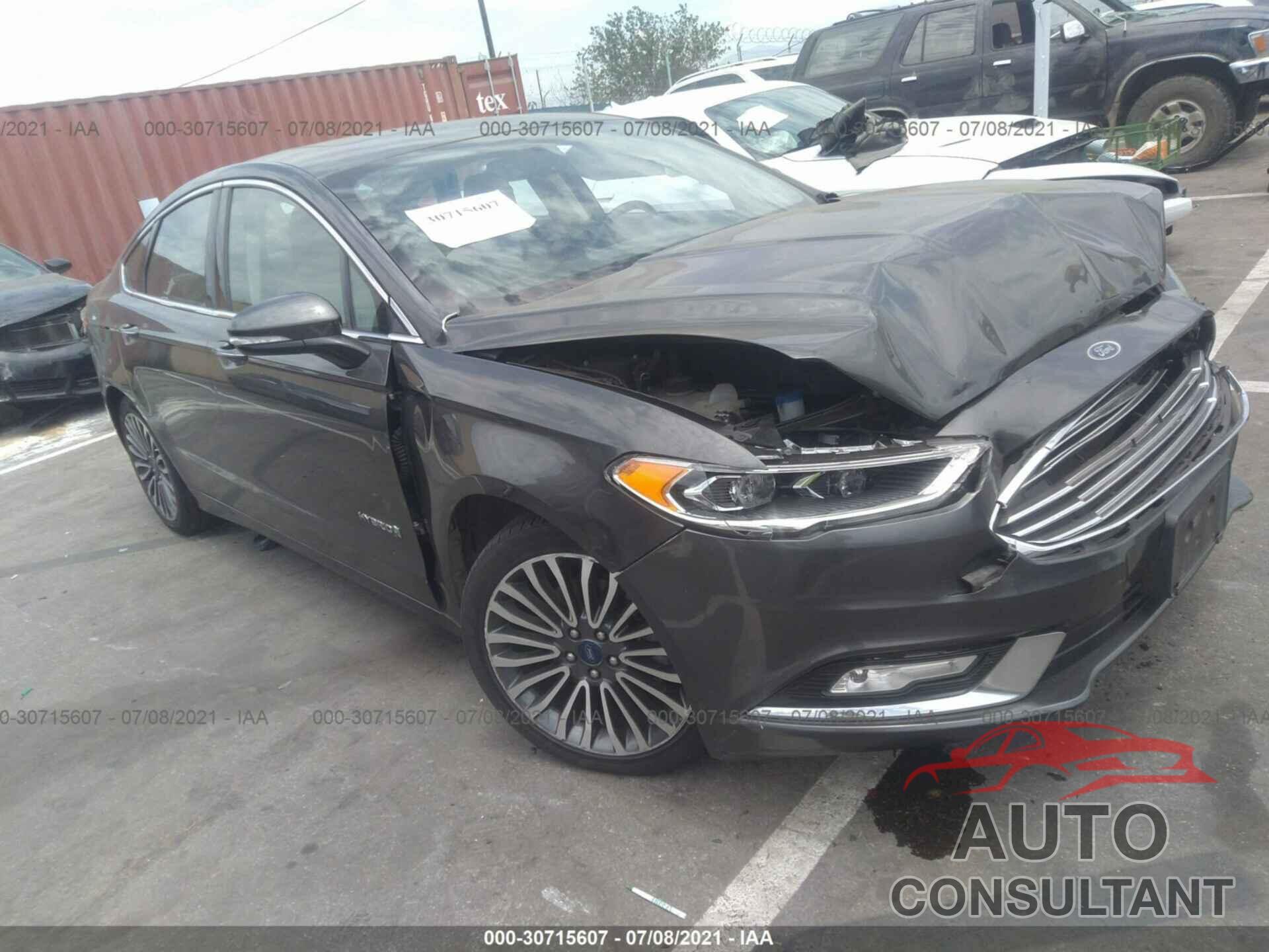 FORD FUSION HYBRID 2018 - 3FA6P0RU6JR103023