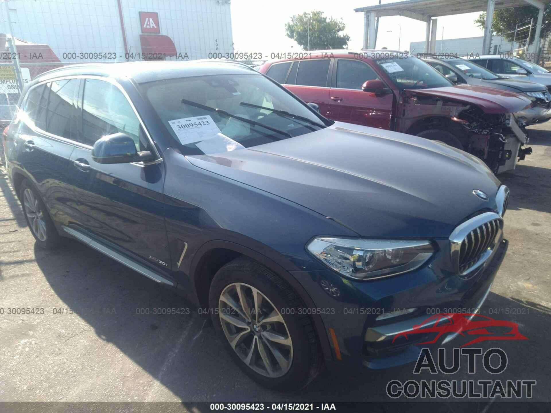 BMW X3 2018 - 5UXTR9C58JLC75499