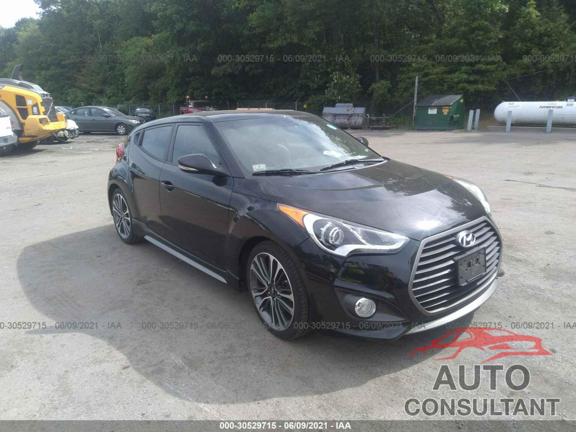 HYUNDAI VELOSTER 2016 - KMHTC6AE7GU264087