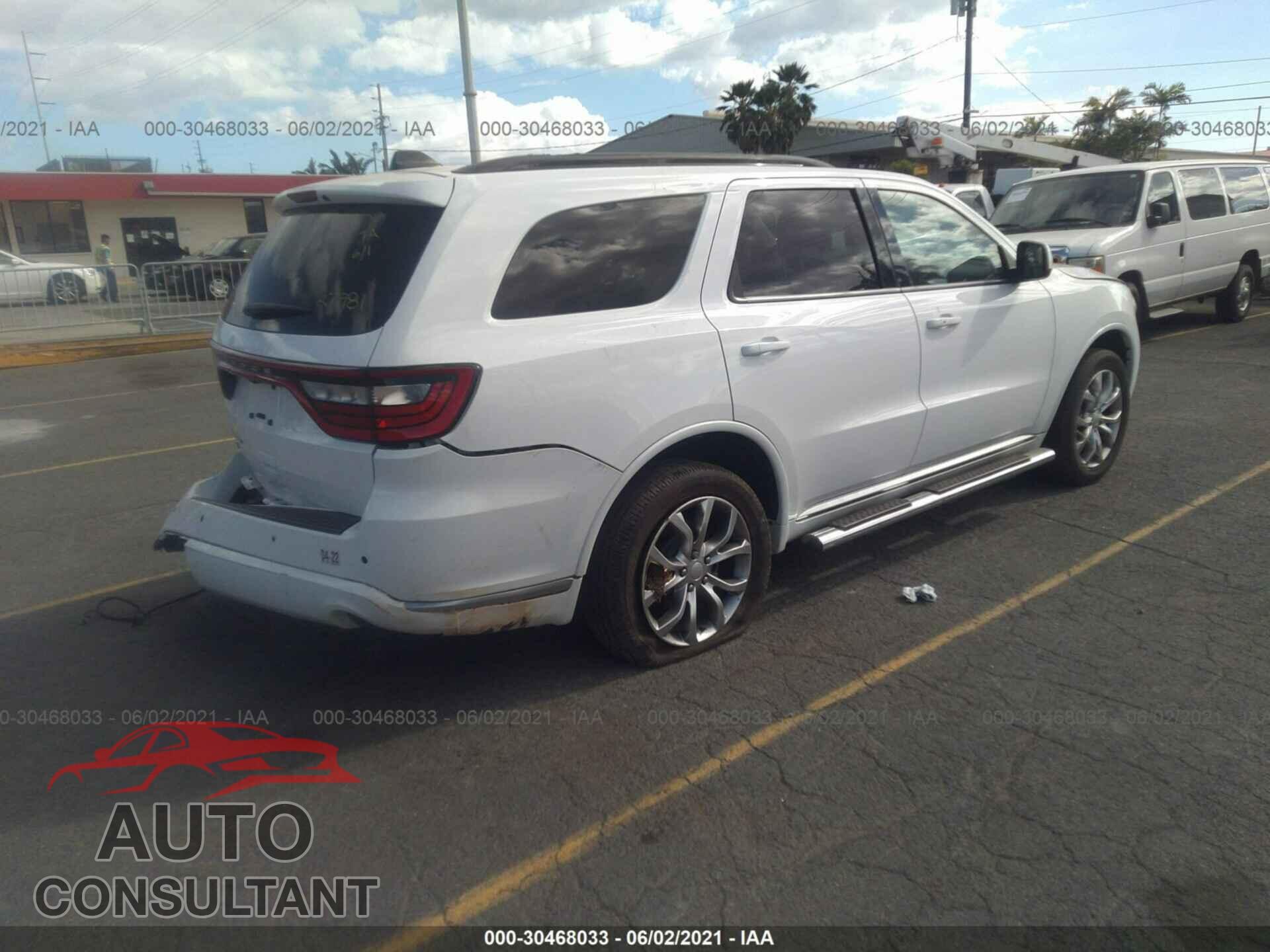 DODGE DURANGO 2018 - 1C4RDJAG5JC201924