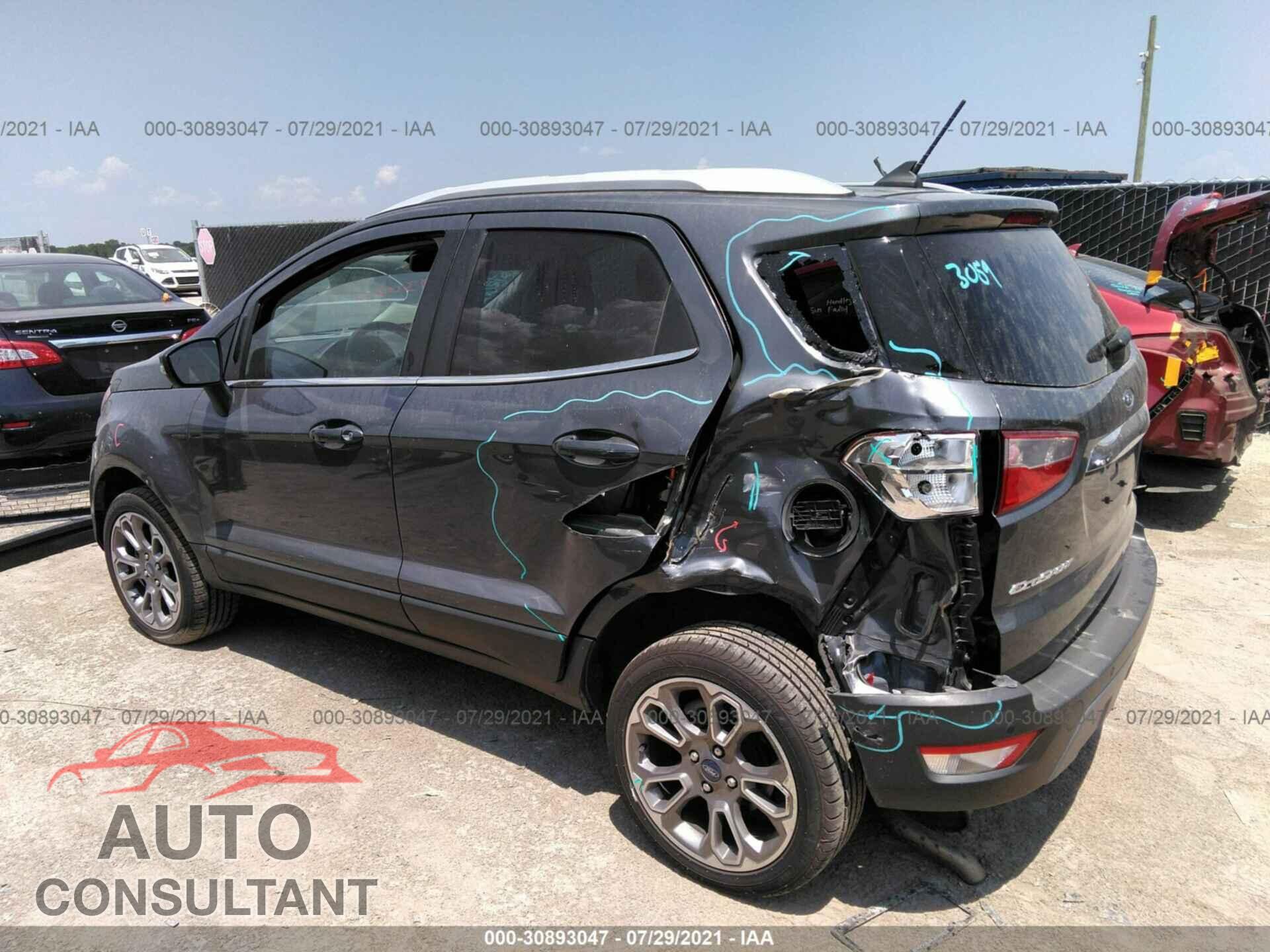 FORD ECOSPORT 2019 - MAJ6S3KL6KC294282