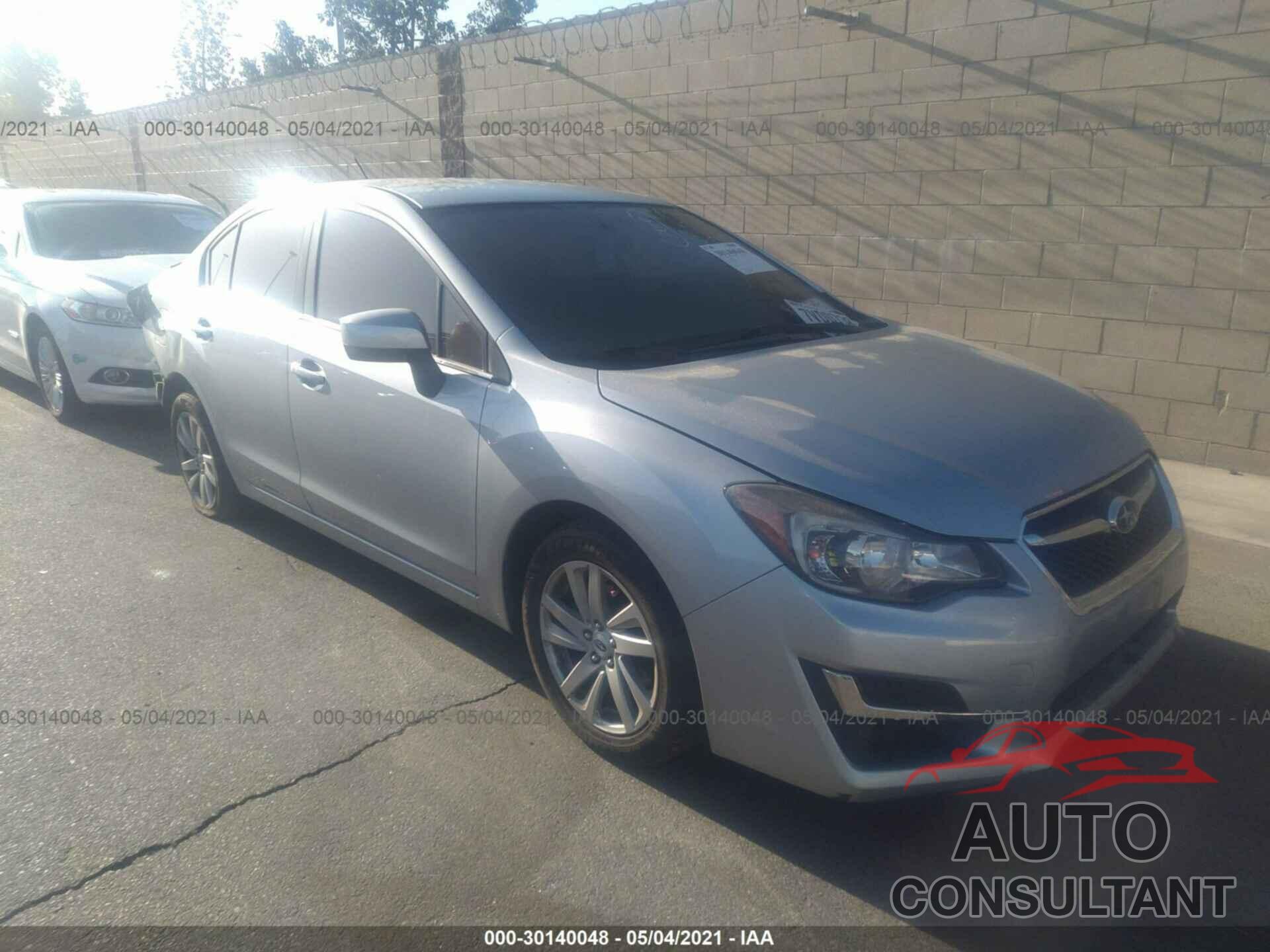 SUBARU IMPREZA SEDAN 2016 - JF1GJAB67GH021268