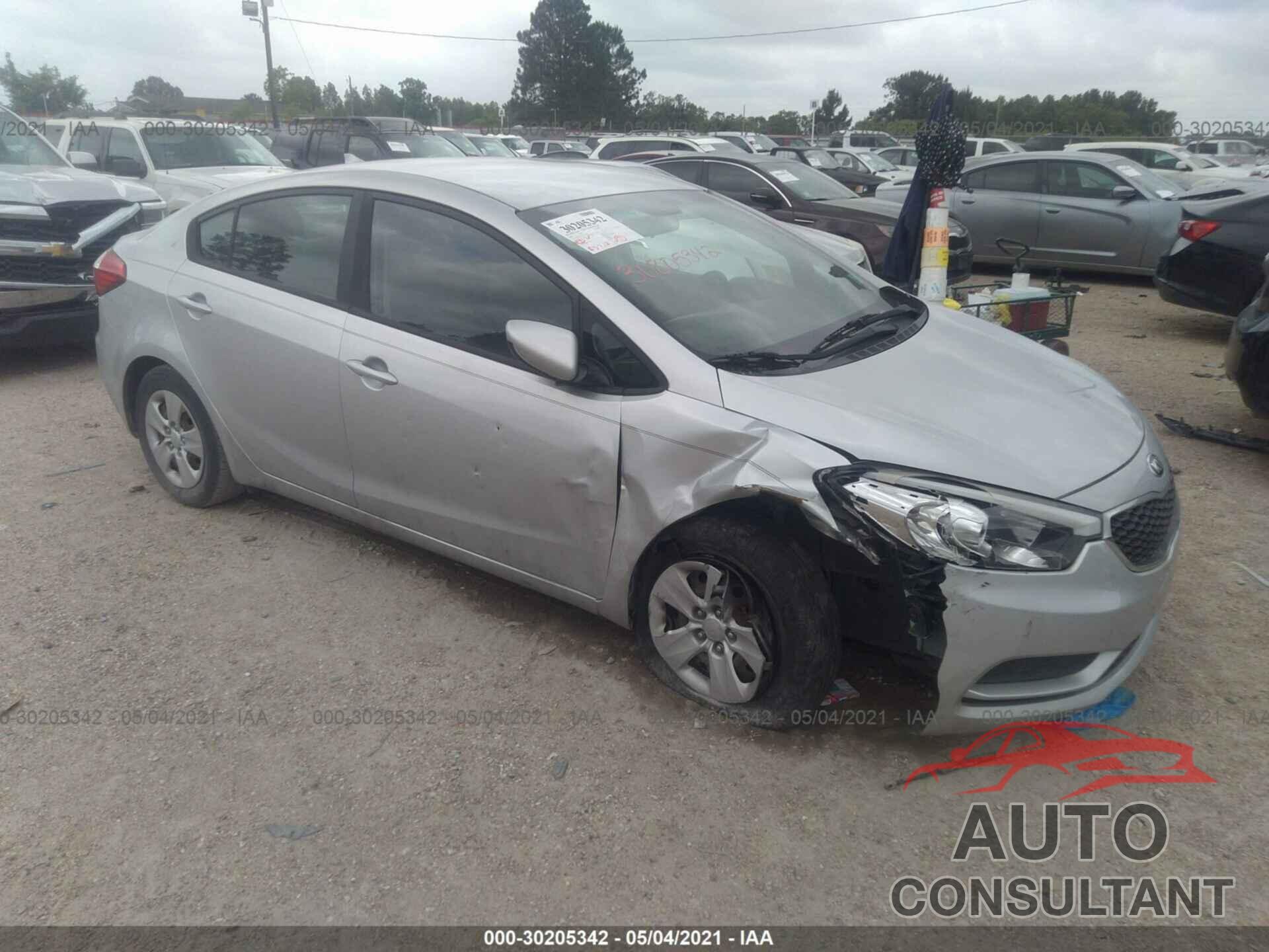 KIA FORTE 2016 - KNAFK4A66G5535648