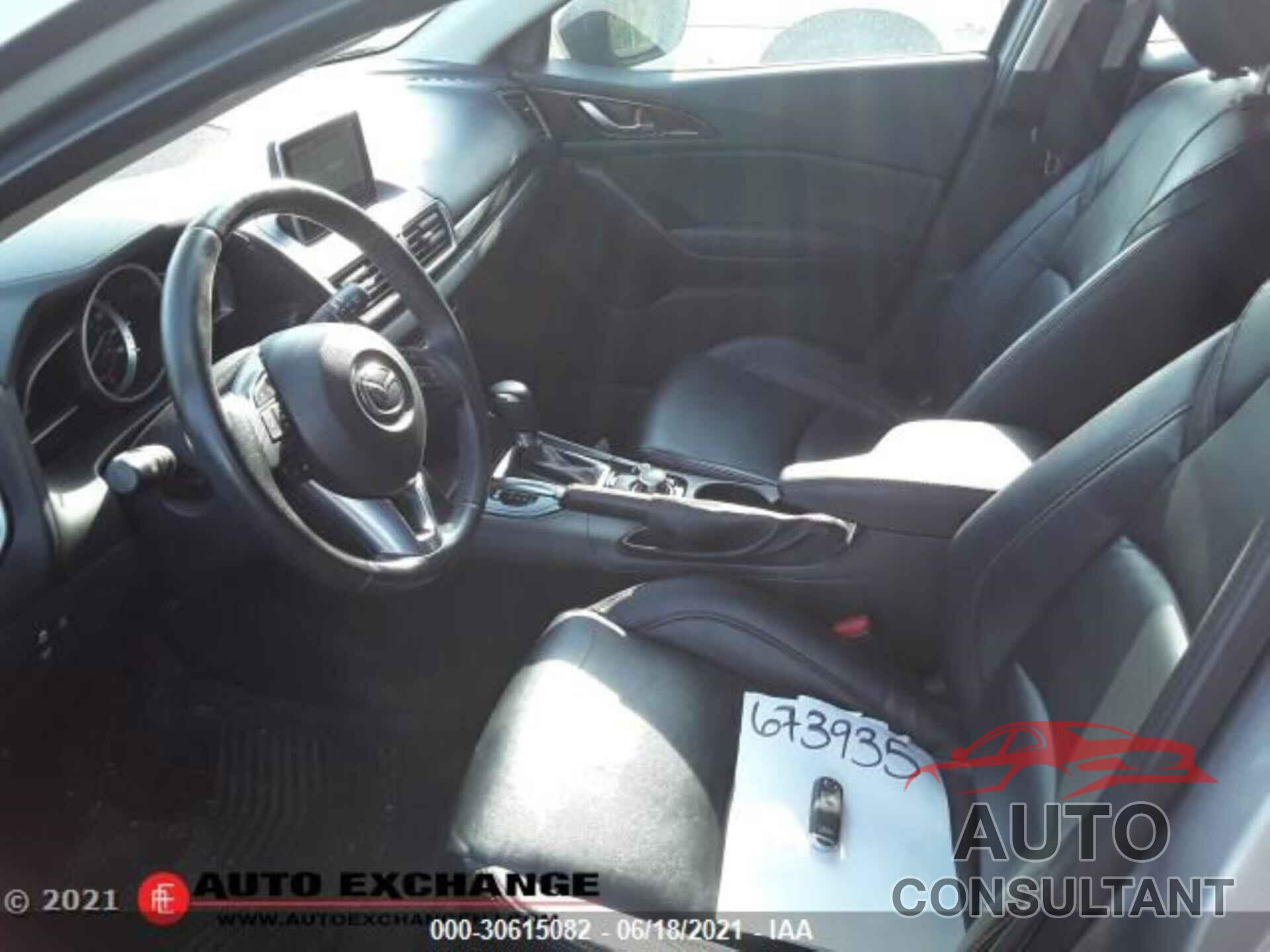 MAZDA MAZDA3 2015 - JM1BM1M72F1219684