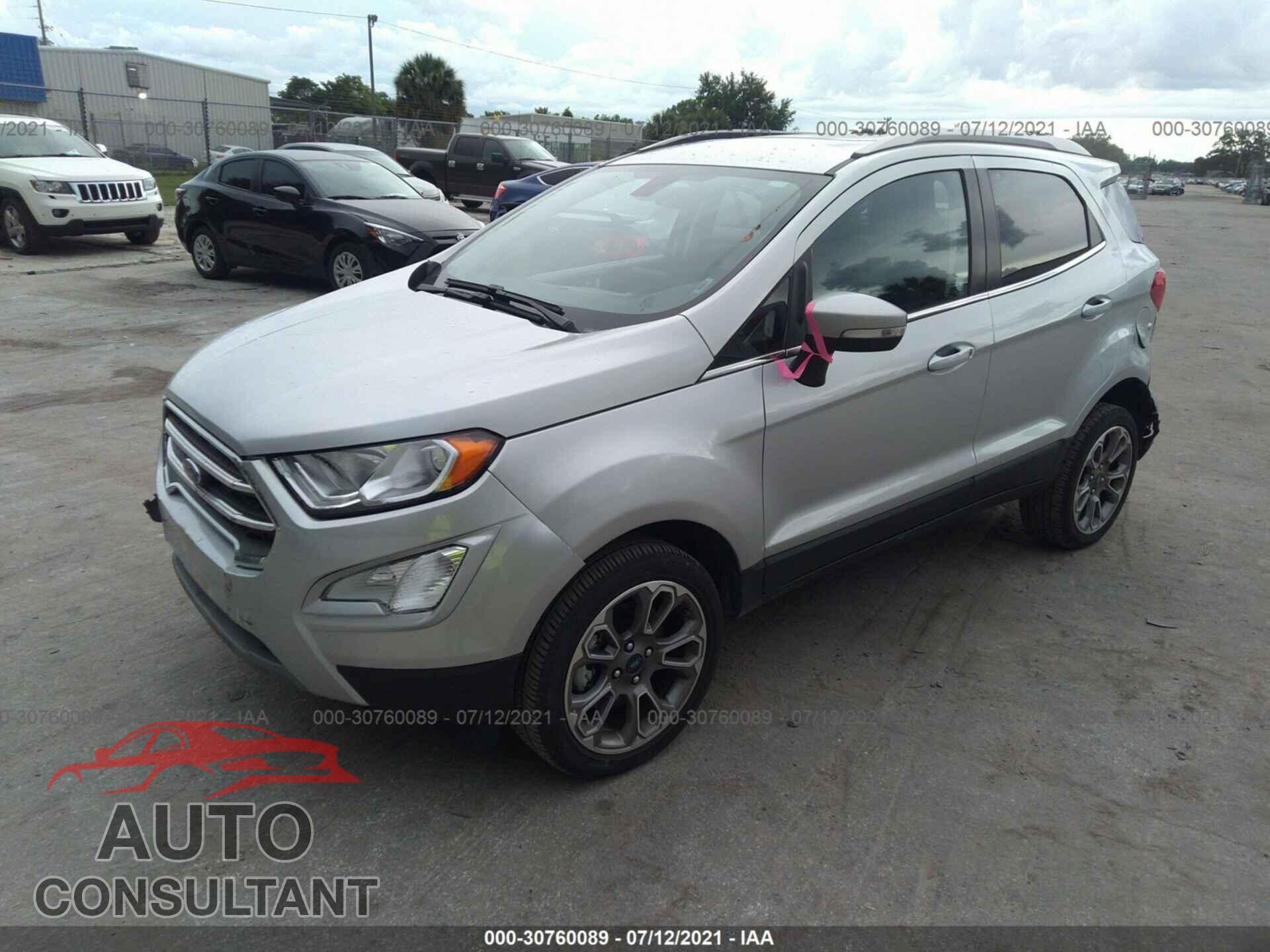 FORD ECOSPORT 2020 - MAJ6S3KL2LC334830