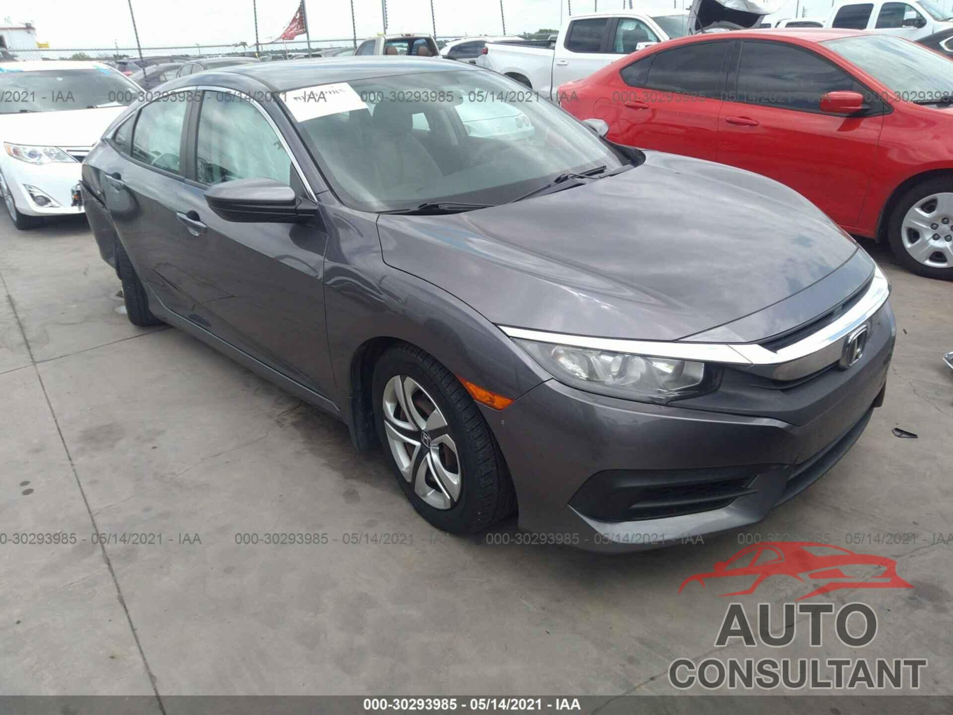 HONDA CIVIC SEDAN 2016 - 19XFC2F58GE024712