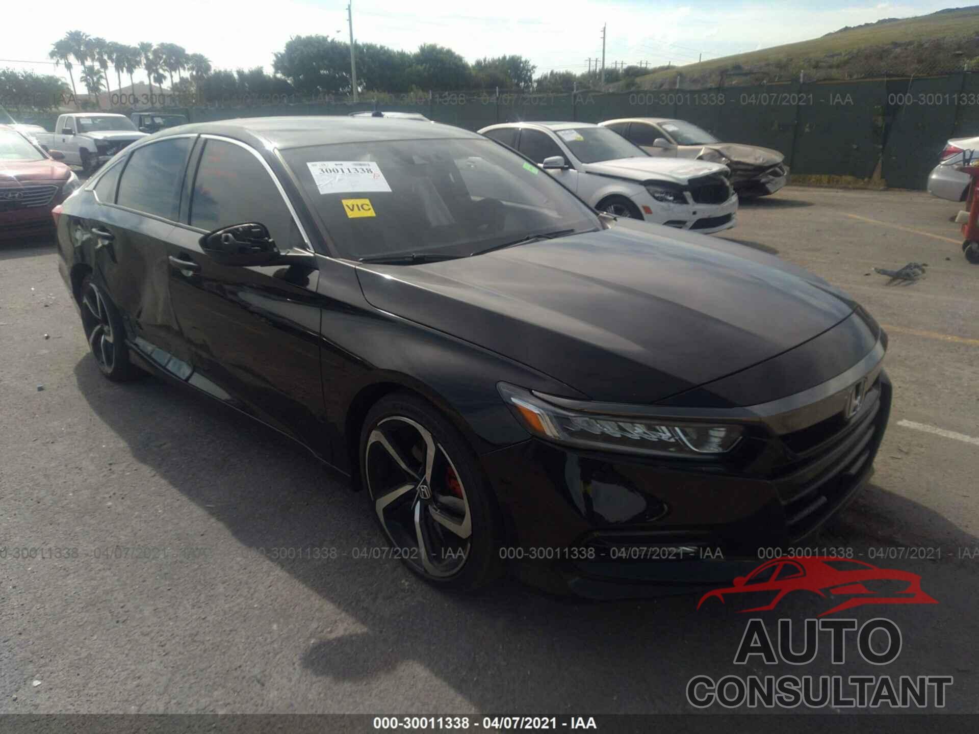 HONDA ACCORD SEDAN 2018 - 1HGCV1F37JA256400