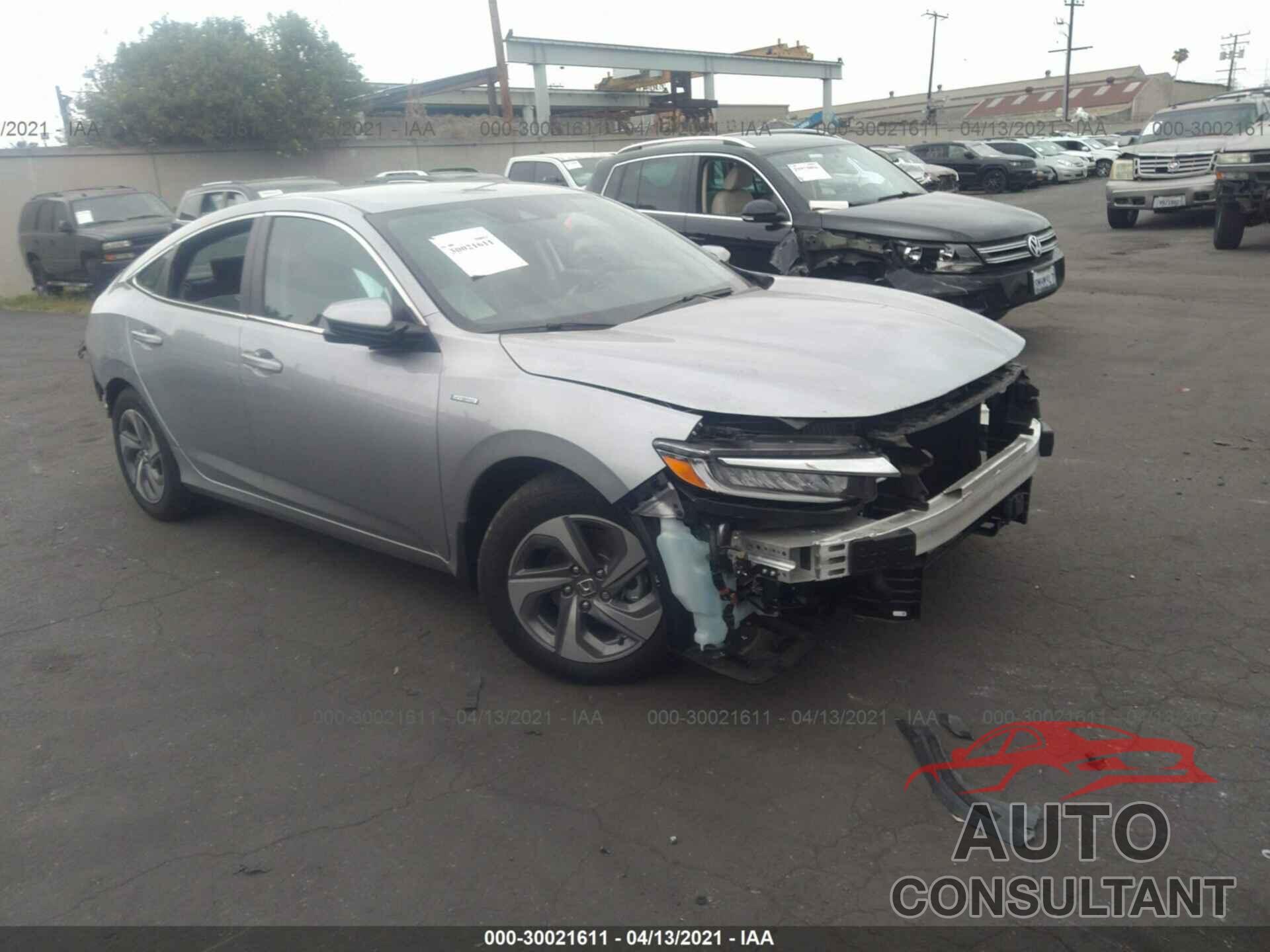 HONDA INSIGHT 2020 - 19XZE4F5XLE008041