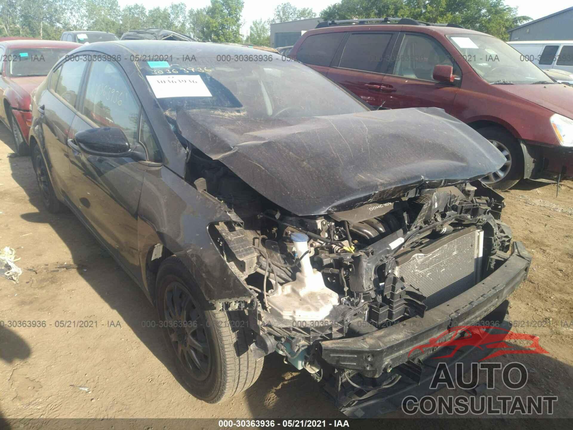 KIA FORTE 2017 - 3KPFK4A75HE058891
