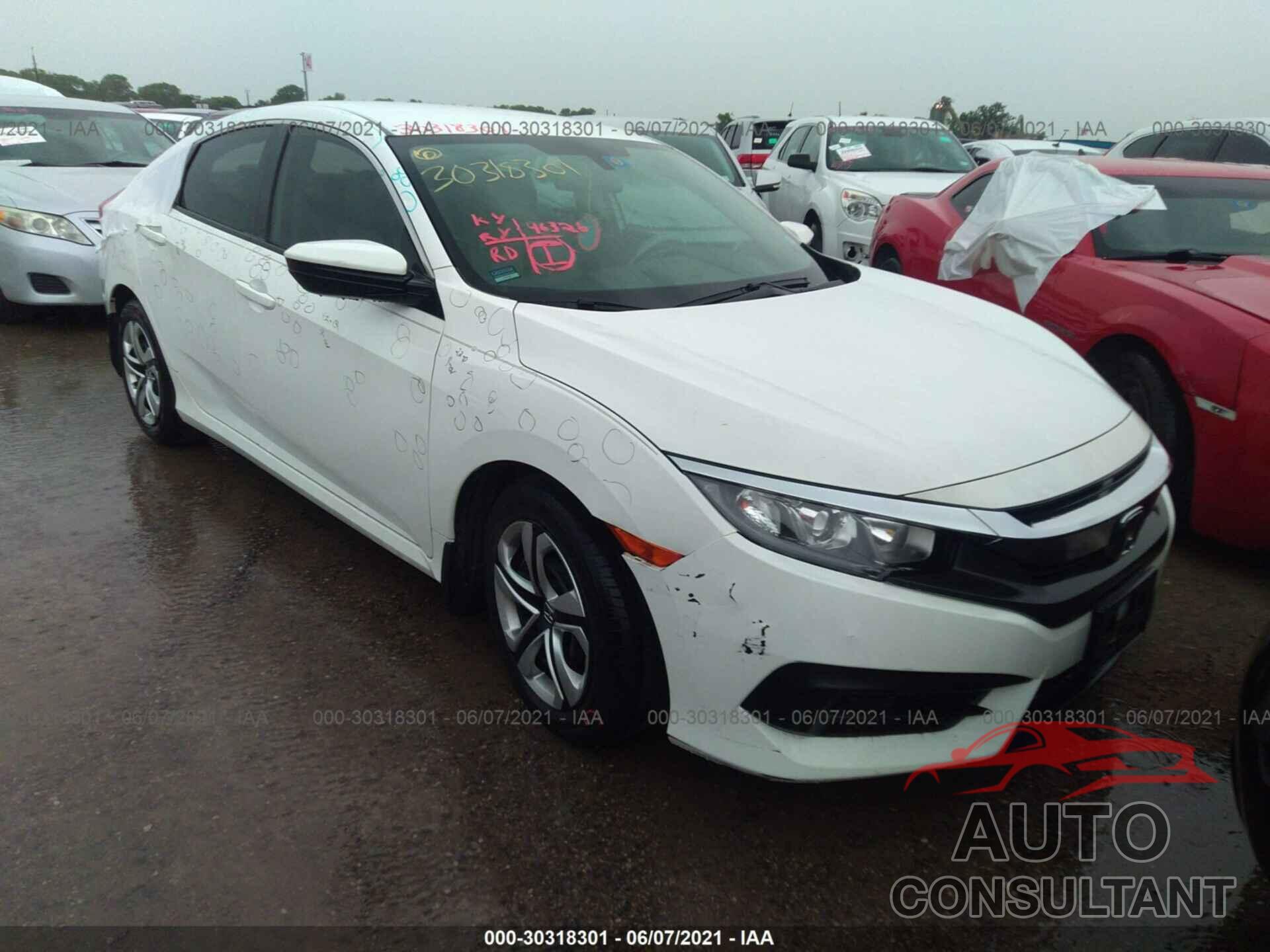 HONDA CIVIC SEDAN 2018 - 2HGFC2F59JH553616