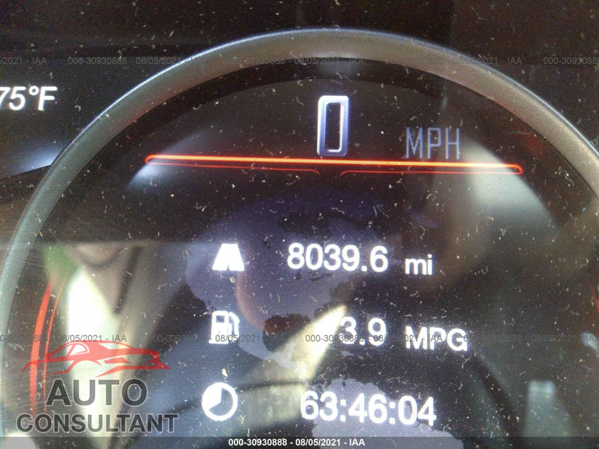 DODGE DURANGO 2021 - 1C4RDJDG0MC521913
