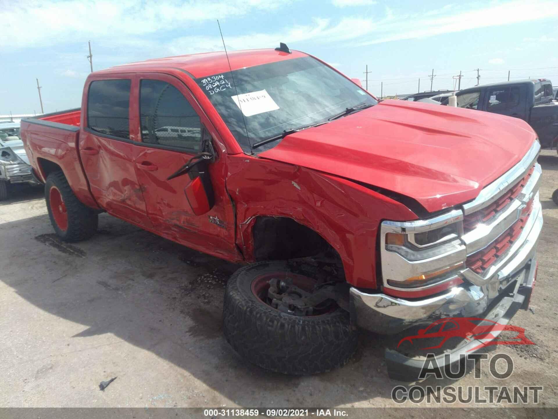 CHEVROLET SILVERADO 1500 2018 - 3GCPCREC8JG167801